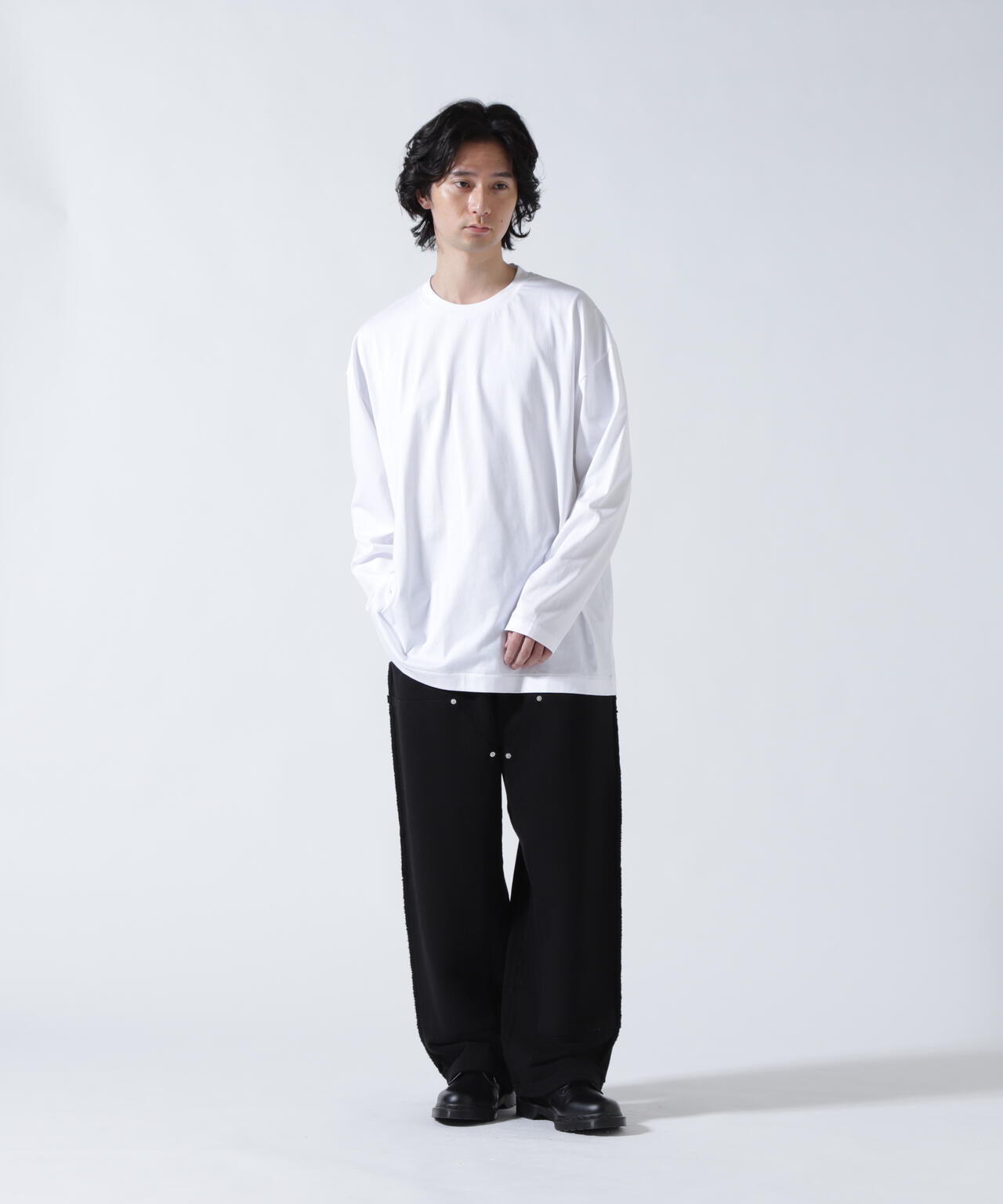 ATON (エイトン)SUVIN60/2 | OVERSIZED L/S T-SHIRT | B'2nd（ビー