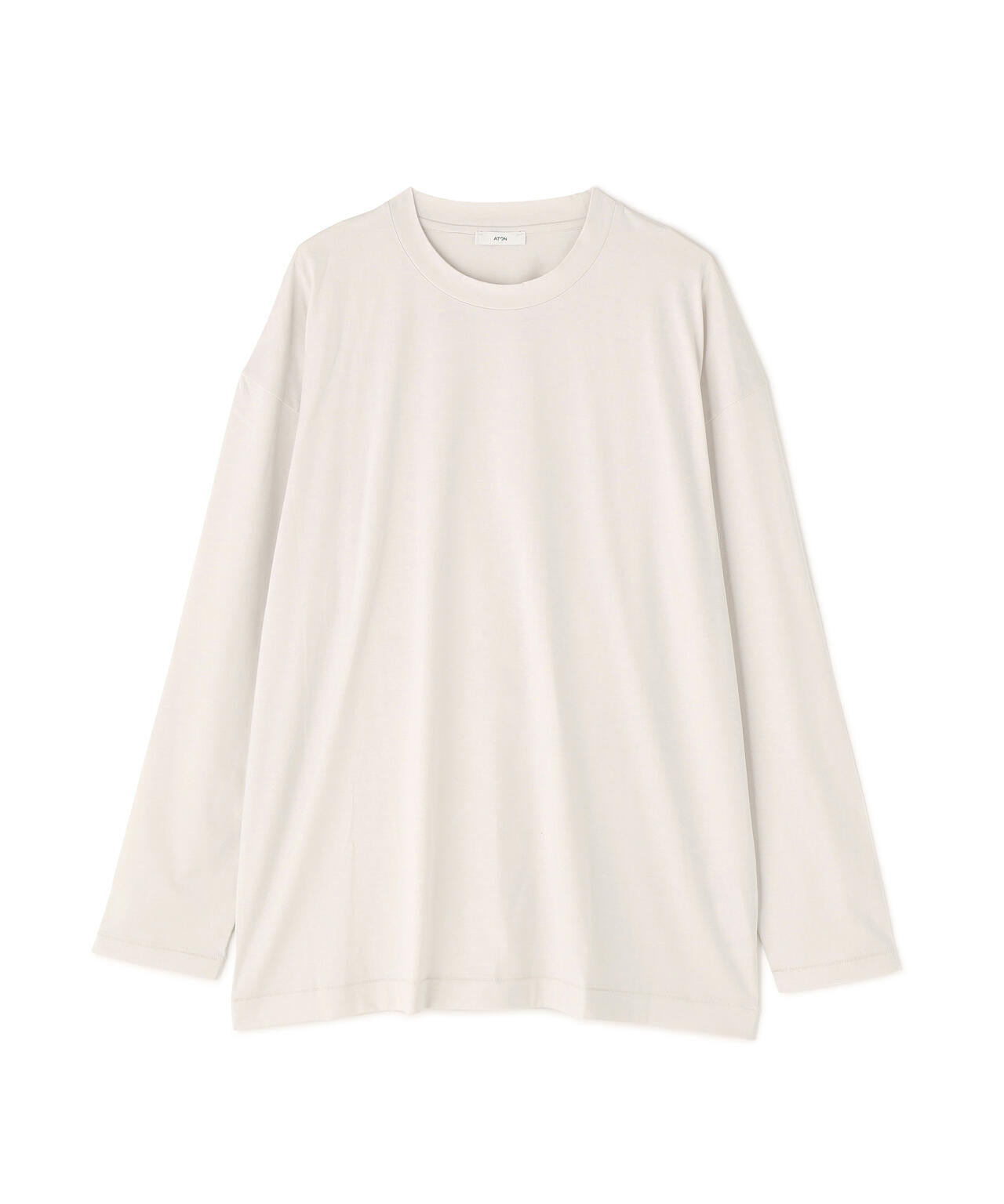 ATON (エイトン)SUVIN60/2 | OVERSIZED L/S T-SHIRT | B'2nd（ビー