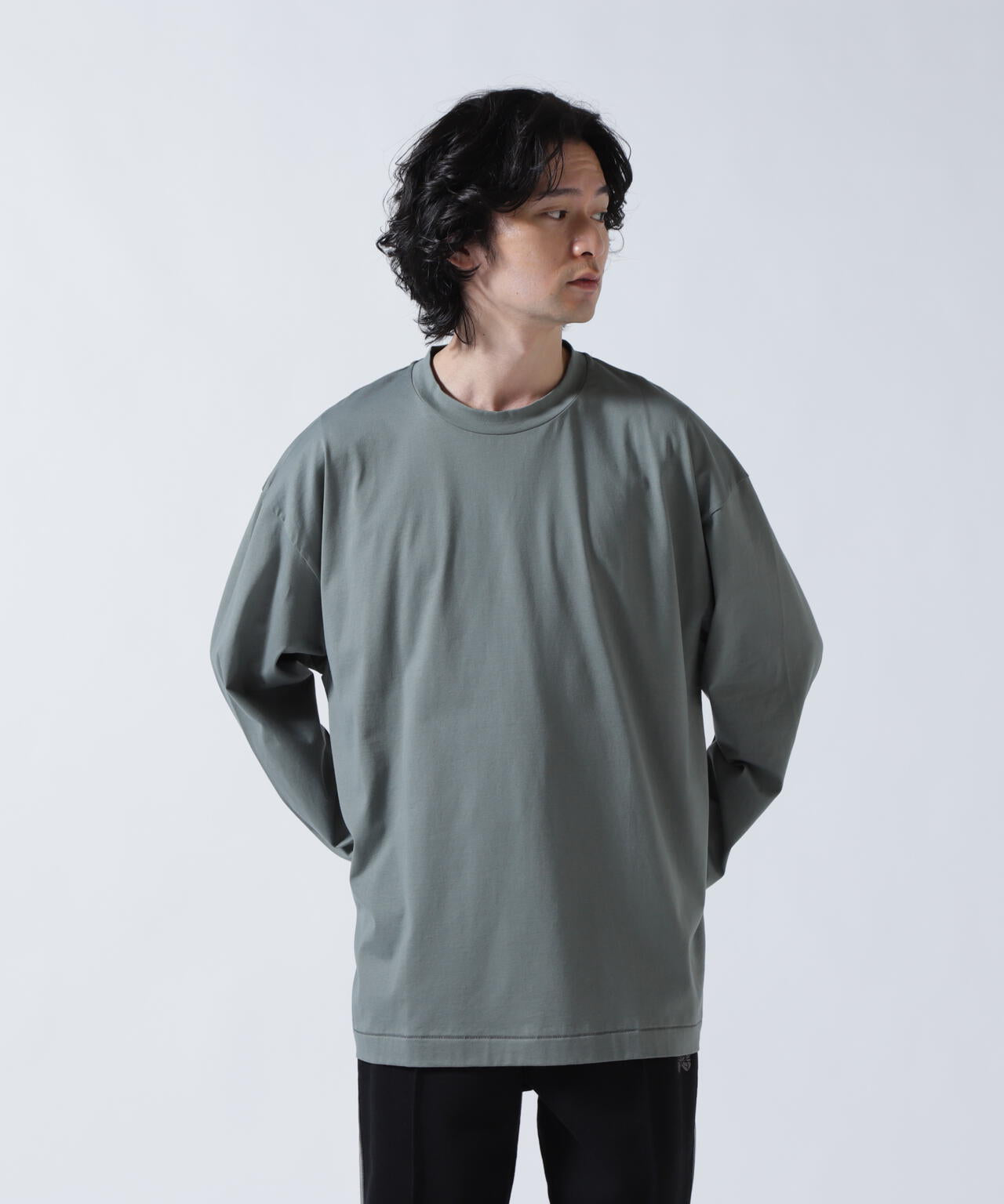 ATON (エイトン)SUVIN60/2 | OVERSIZED L/S T-SHIRT | B'2nd（ビー