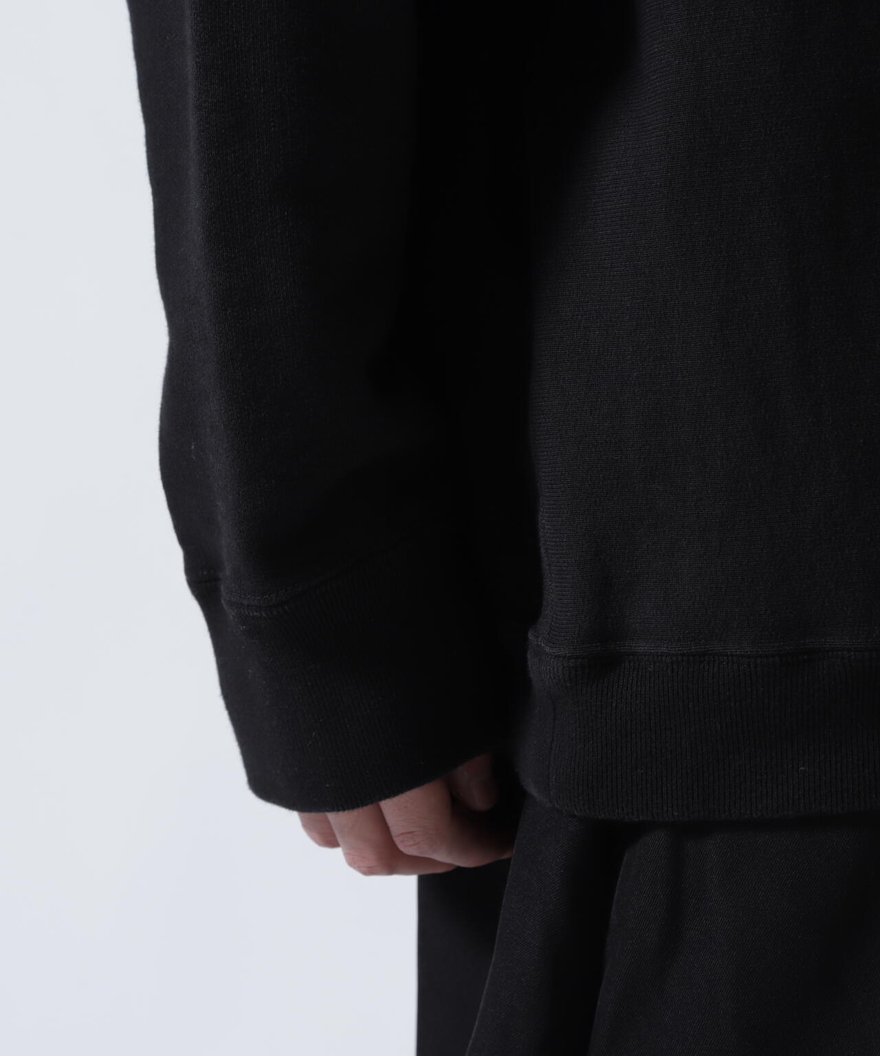 ATON（エイトン）GARMENT DYED URAKE | OVERSIZED PULLOVER | B'2nd