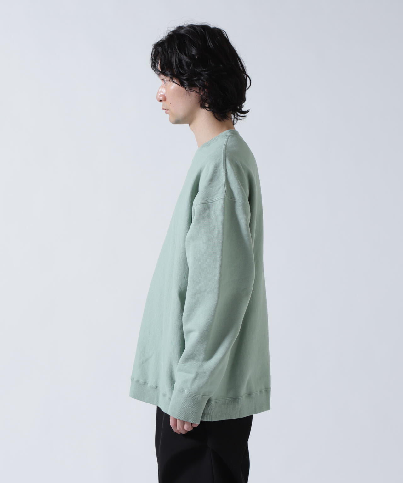 最終本日限定価格新品 qualia sweat pullover TYPE B ATON / NATURAL DYED URAKE | OVERSIZED SWEAT SHIRT | B'2nd（ビー