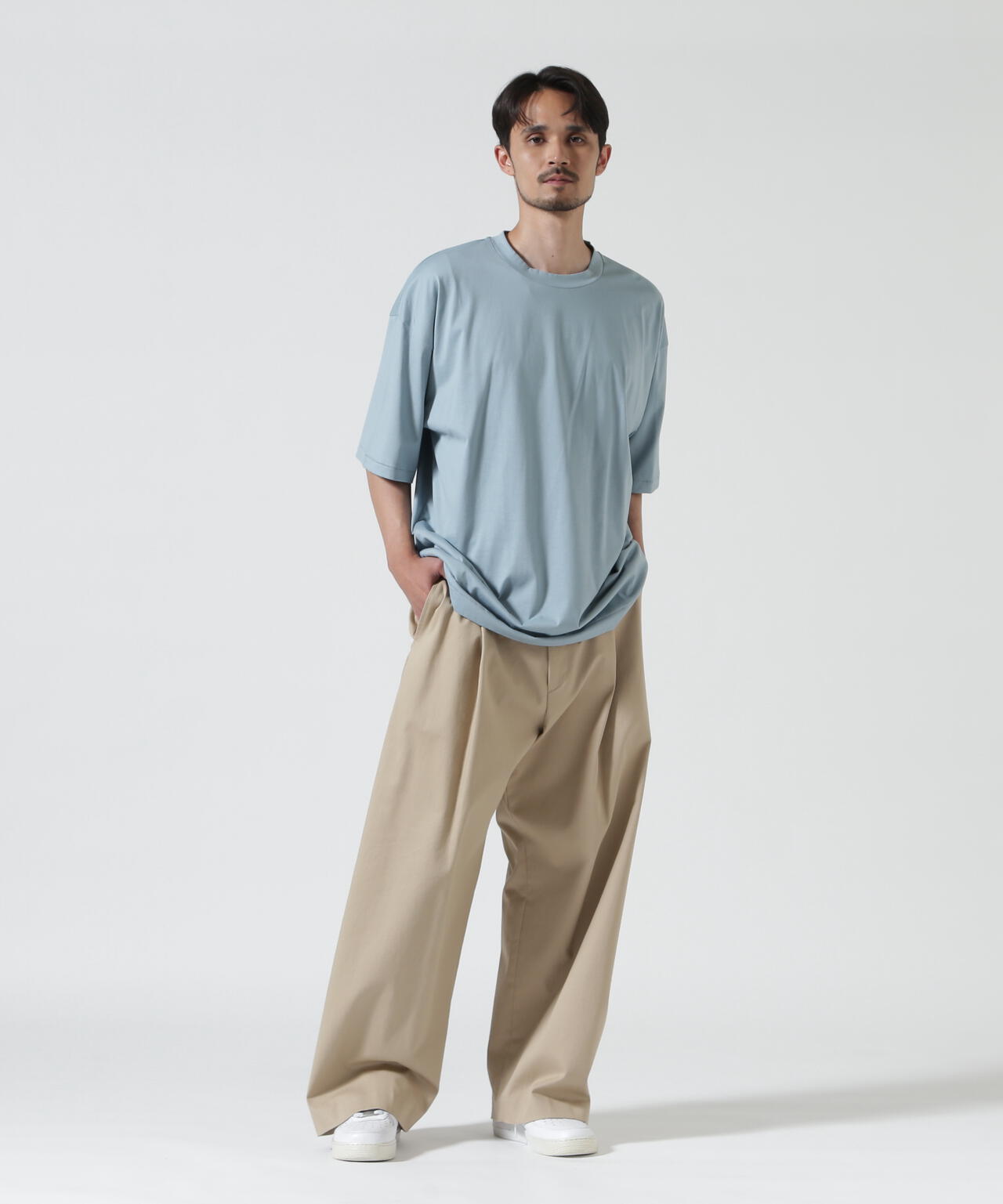 ATON (エイトン) SUVIN 60/2 | OVERSIZED S/S T-SHIRT | B'2nd（ビー