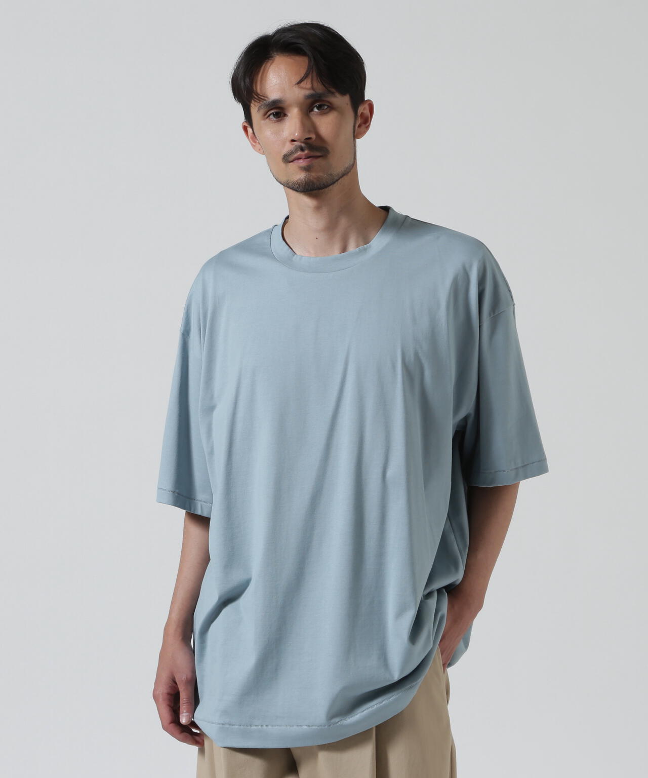ATON (エイトン) SUVIN 60/2 | OVERSIZED S/S T-SHIRT | B'2nd（ビー