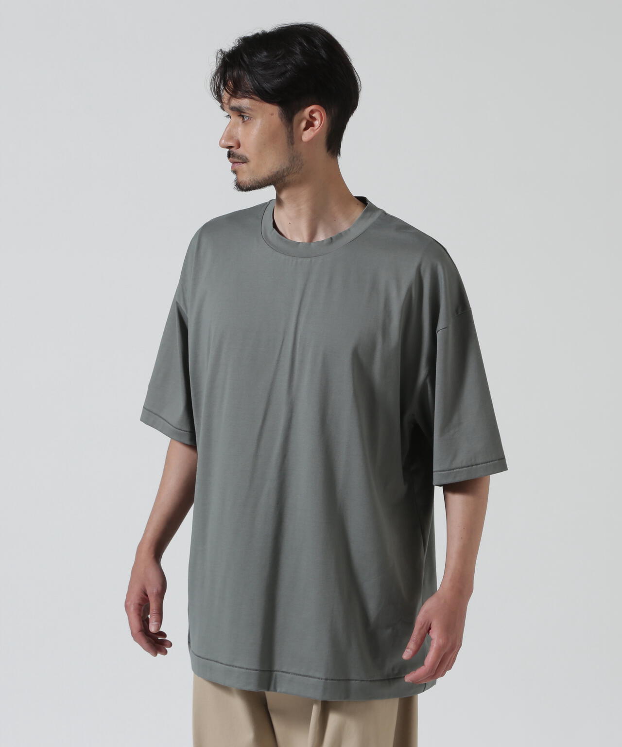 ATON (エイトン) SUVIN 60/2 | OVERSIZED S/S T-SHIRT | B'2nd（ビー