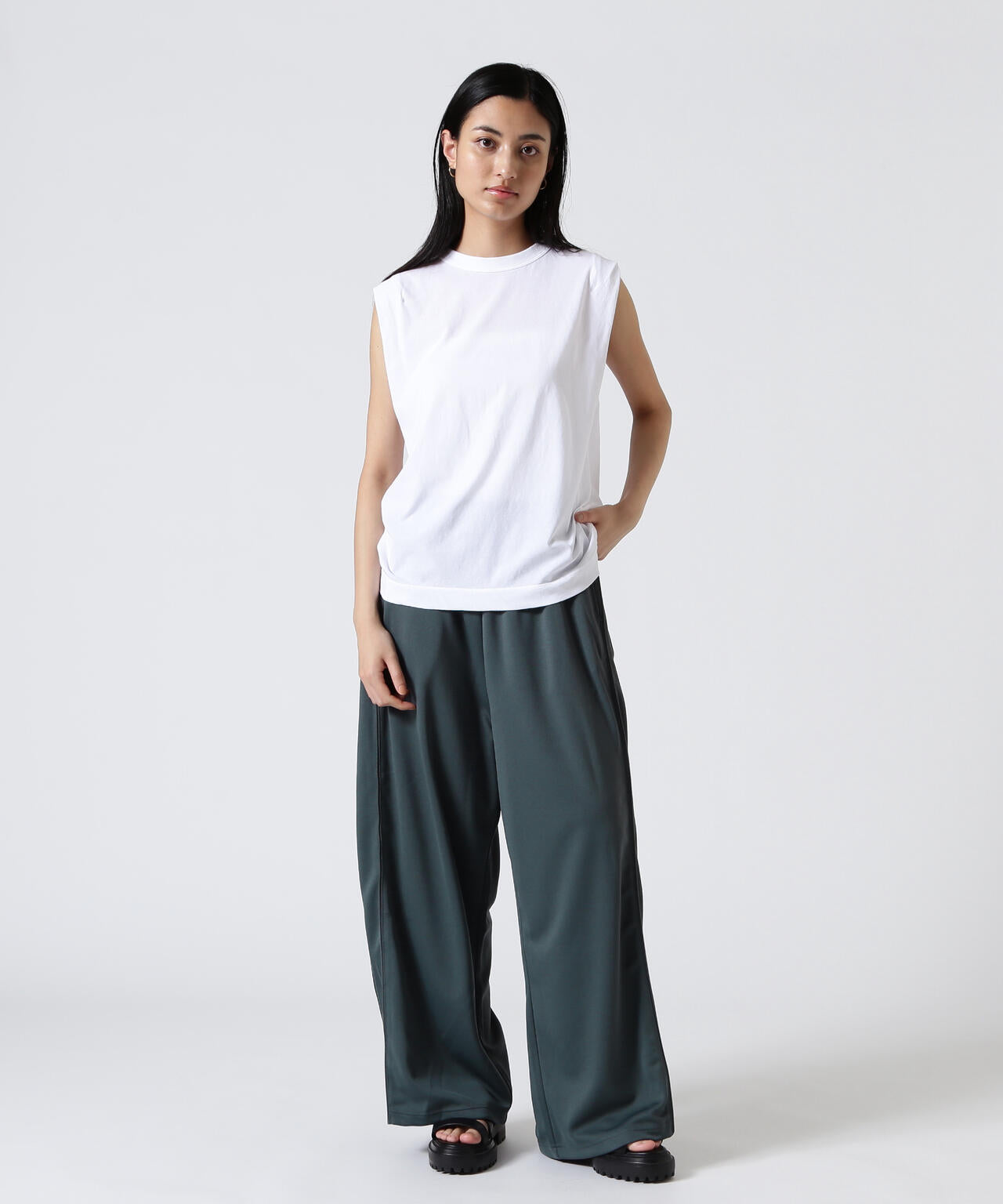 ATON (エイトン) FRESCA SINGLE JERSEY /TANK TOP | B'2nd（ビー