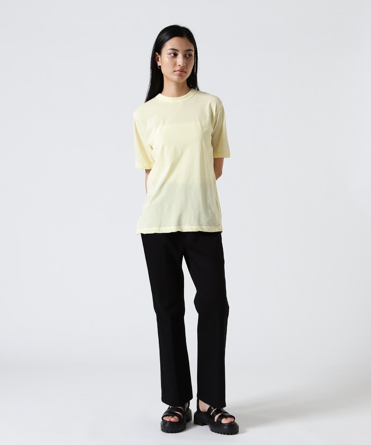 ATON (エイトン) FRESCA SINGLE JERSEY /STANDARD T-SHIRT | B'2nd