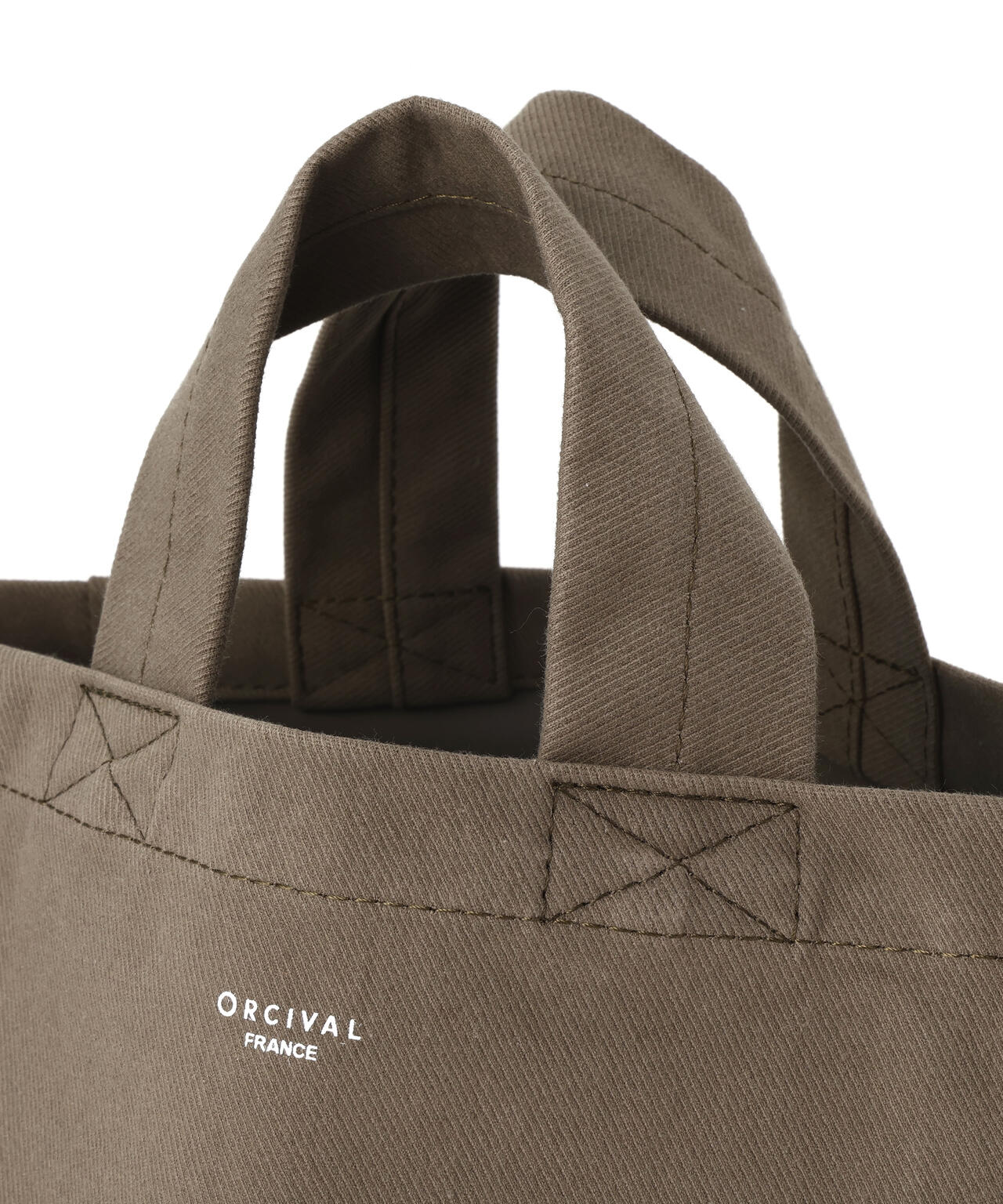 ORCIVAL (オーシバル）H0330 HBT_TOTE BAG SMALL/PVCコットントートバッグ