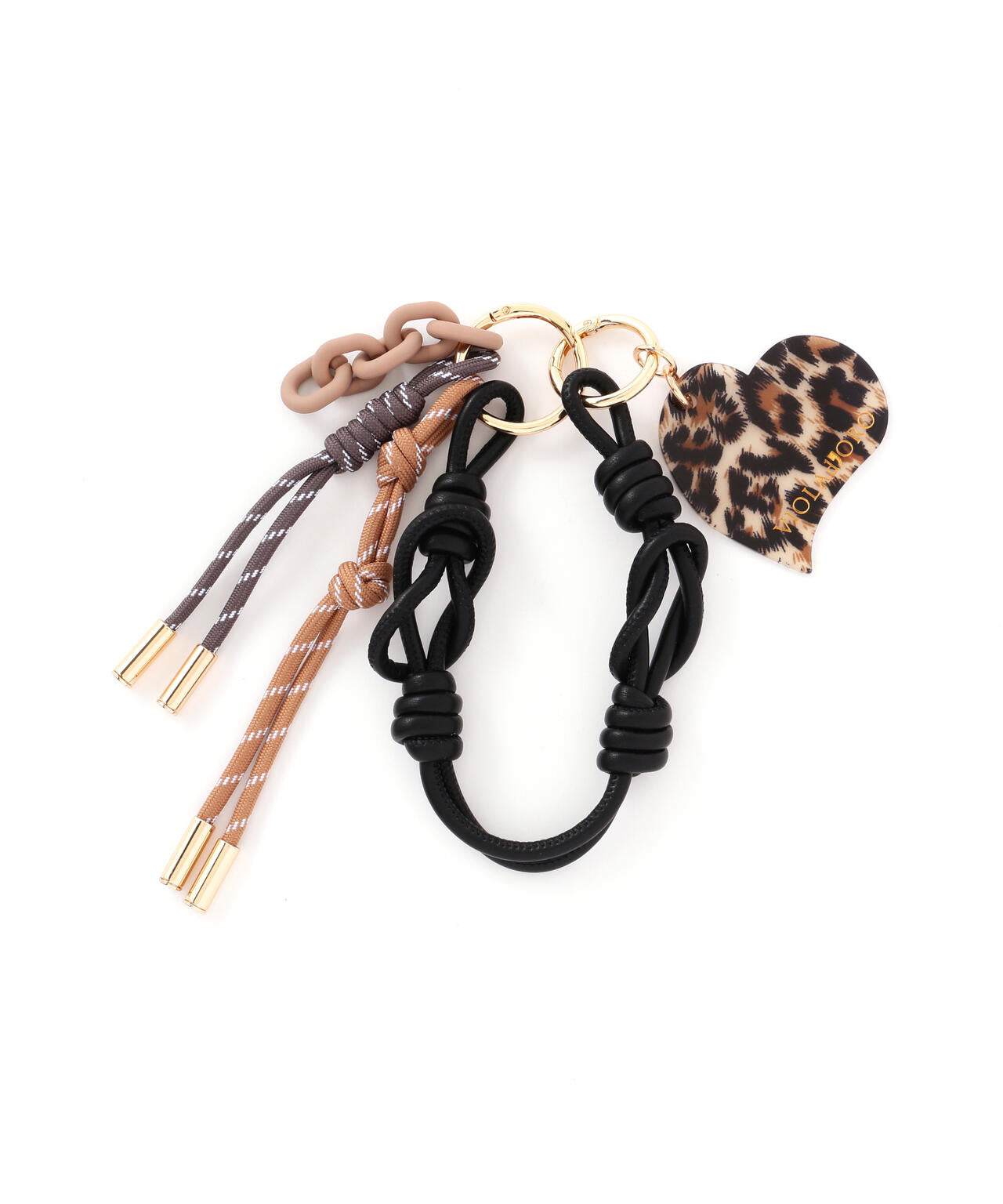 VIOLAd’ORO (ヴィオラドーロ) バッグチャーム/BIANCA / V-5078