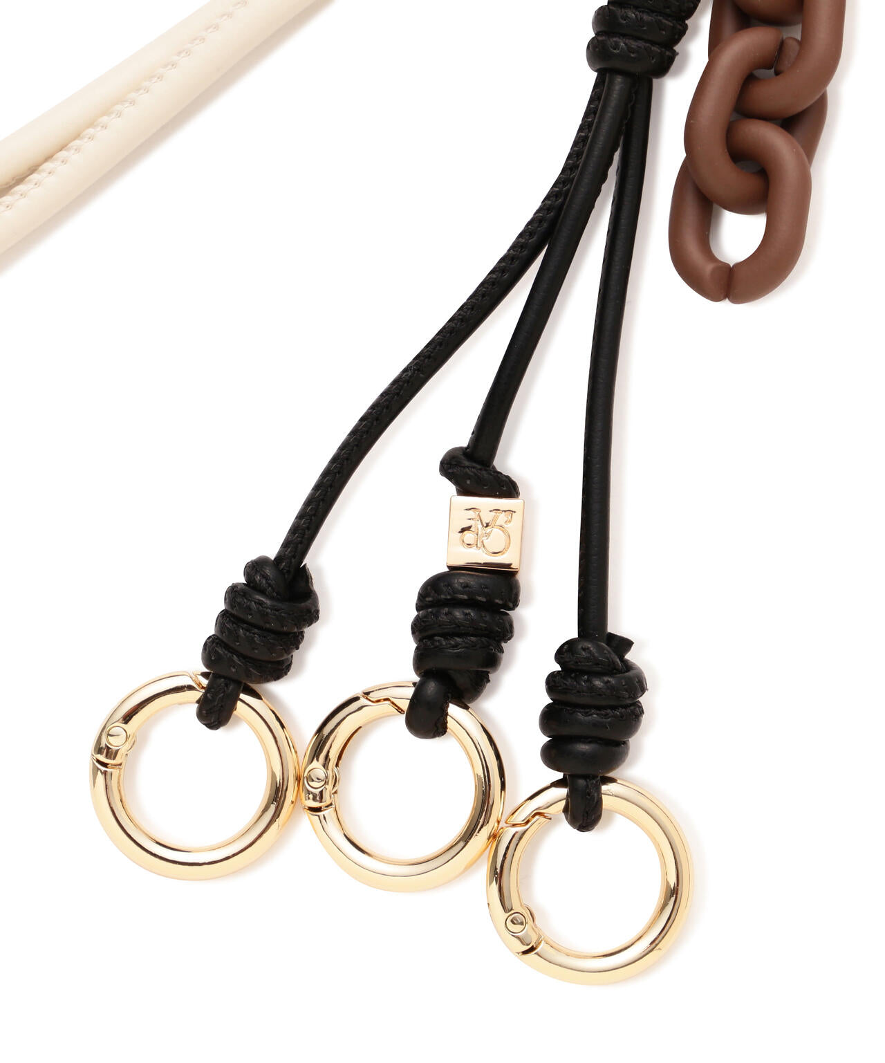 VIOLAd’ORO (ヴィオラドーロ) バッグチャーム BIANCA / V-5082