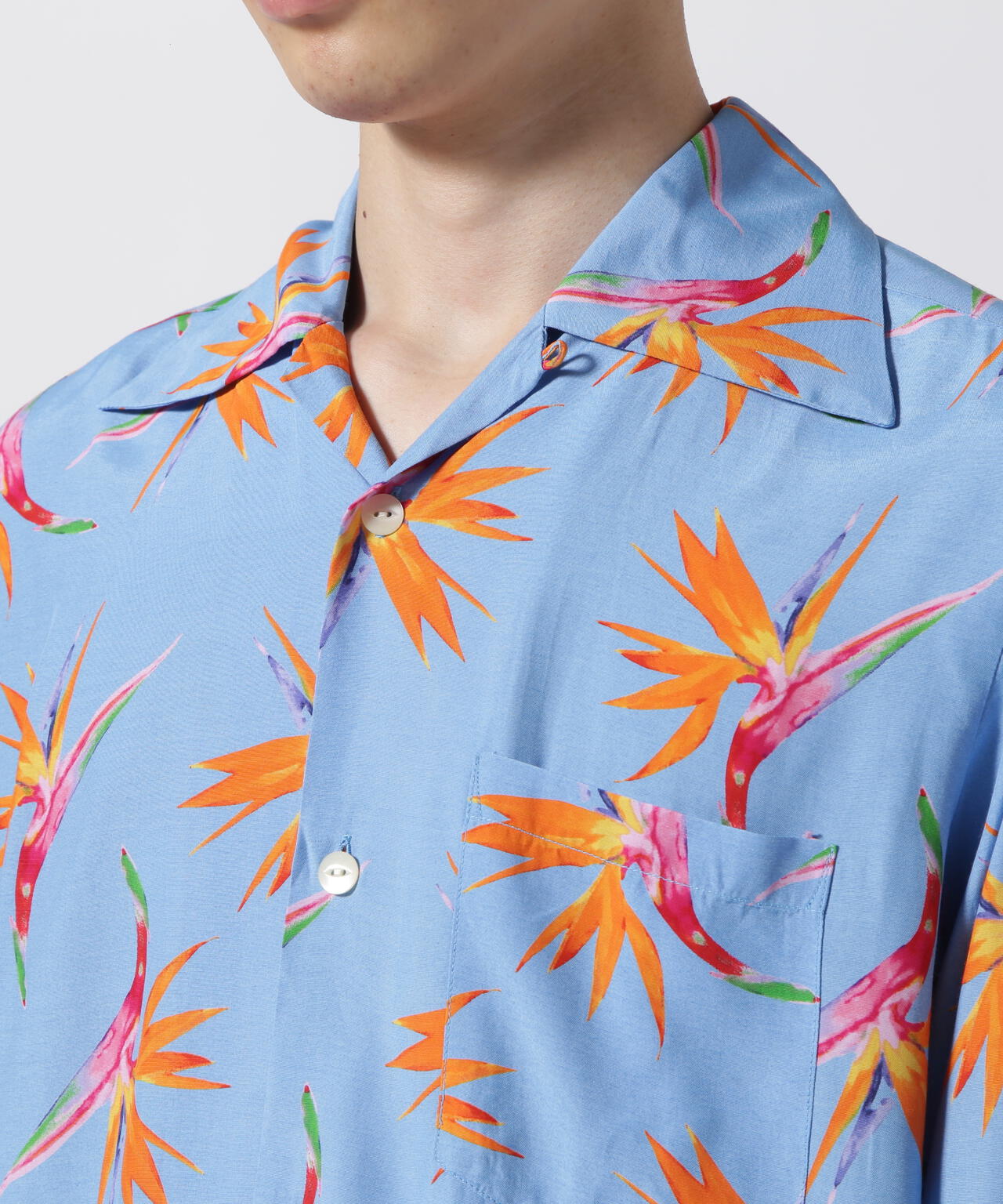 Aloha Blossom/アロハ ブロッサム/“BIRDS OF PARADISE” L/S | ROYAL