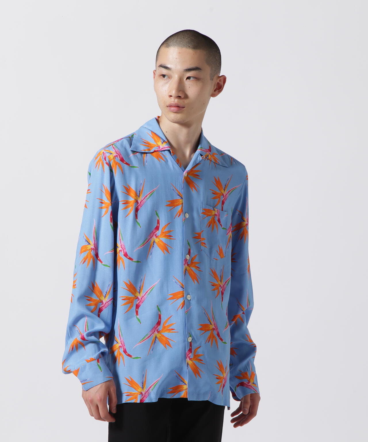 Aloha Blossom/アロハ ブロッサム/“BIRDS OF PARADISE” L/S | ROYAL