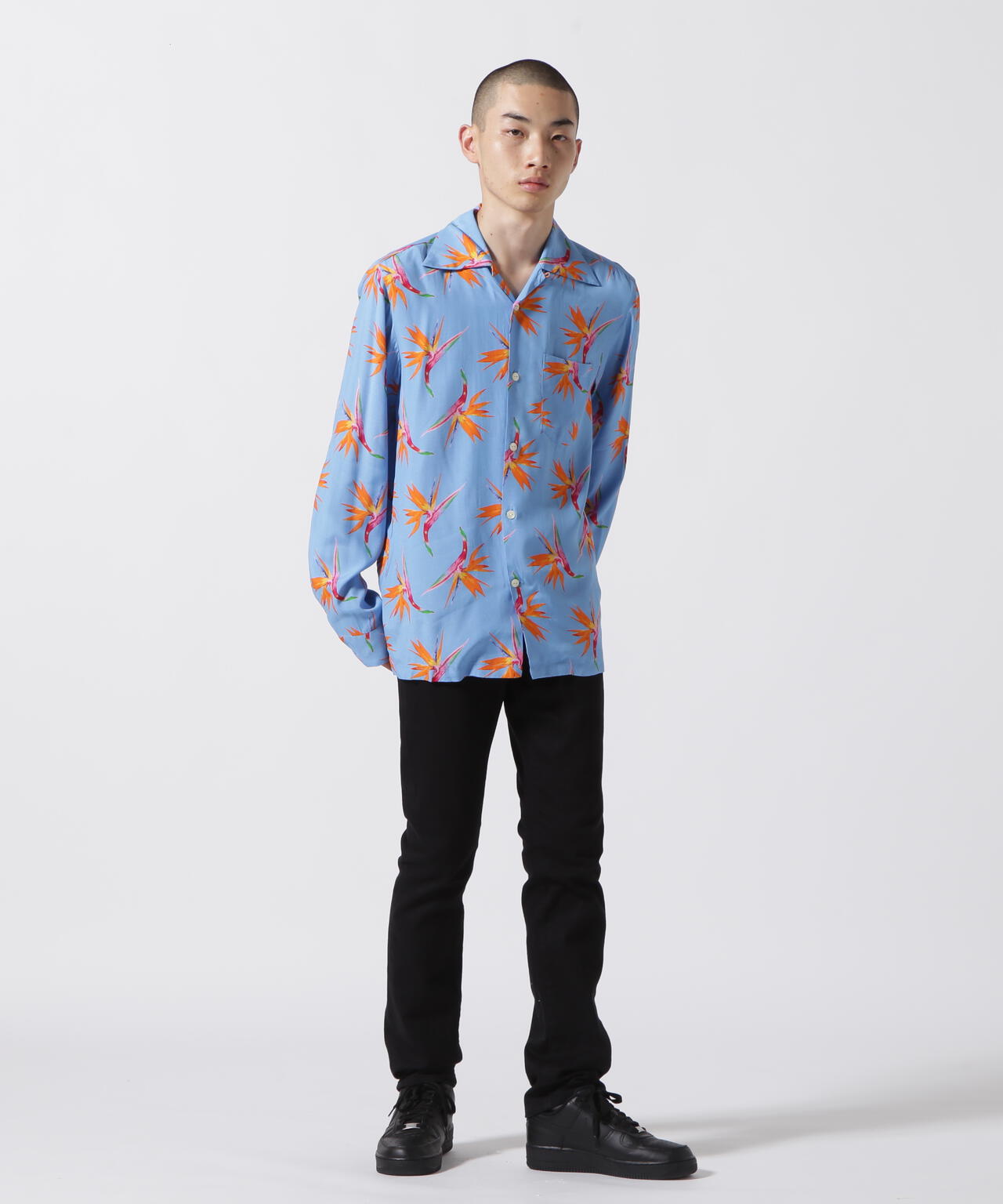 Aloha Blossom/アロハ ブロッサム/“BIRDS OF PARADISE” L/S | ROYAL