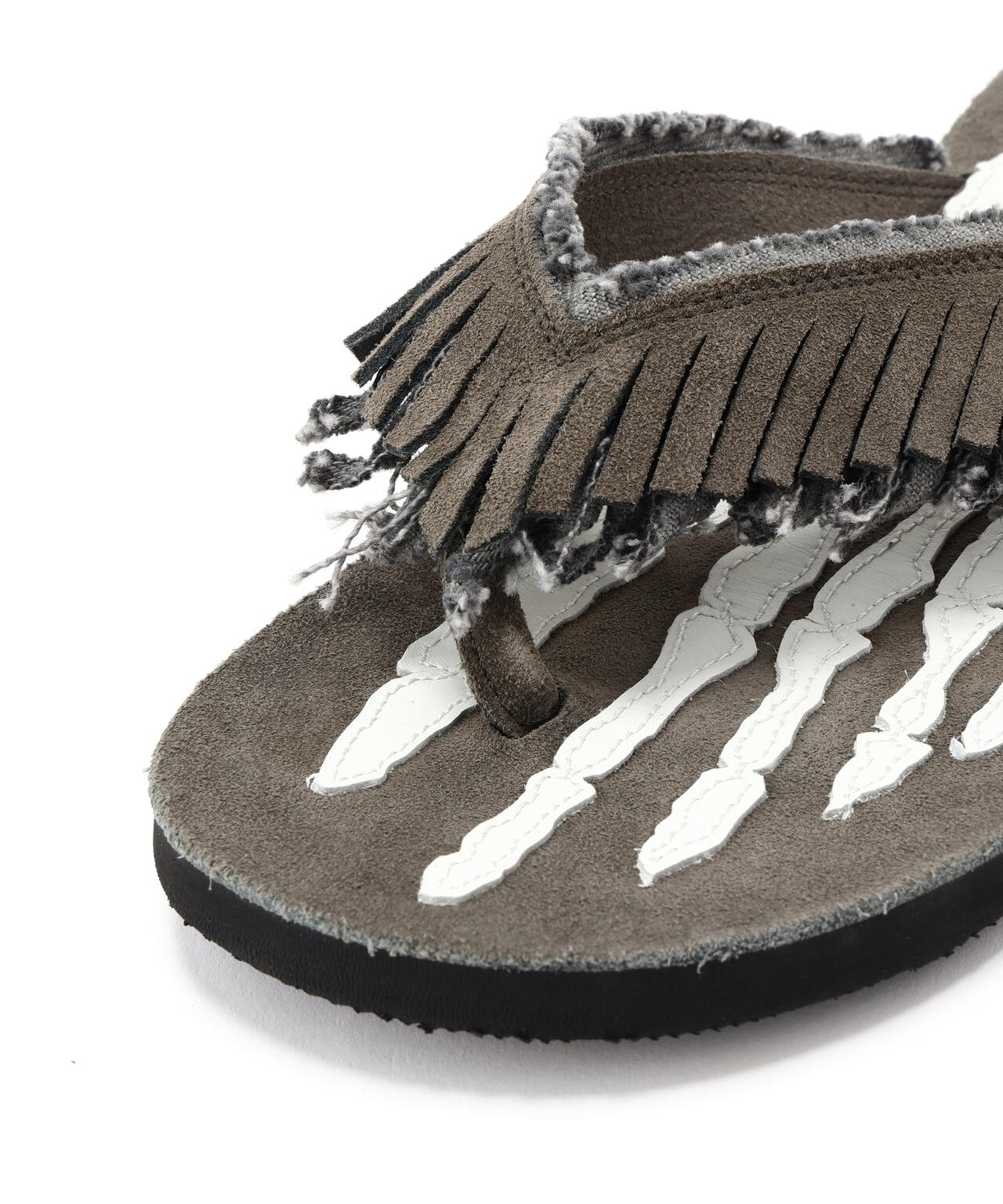 BOWWOW/バウワウ/FRINGE BONE SANDALS