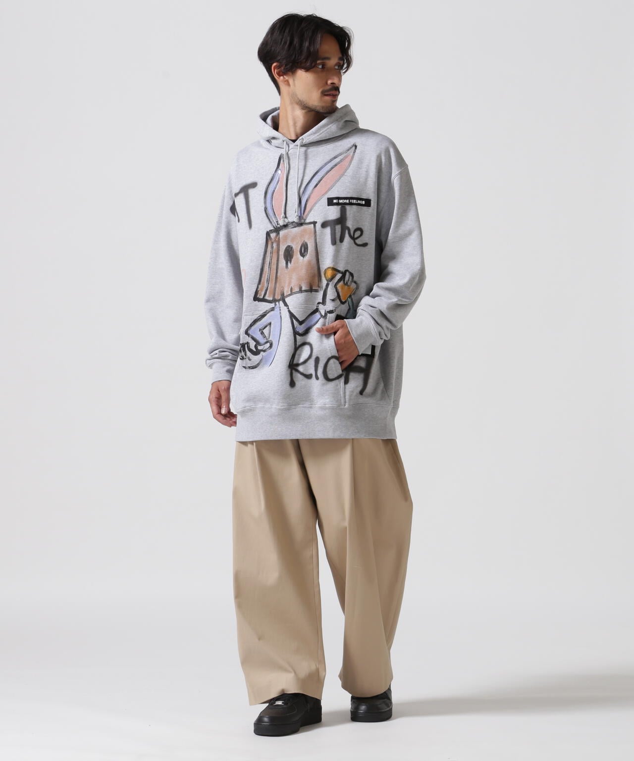guernika/ゲルニカ/Hand Painted Hoodie - ANONYMOUSE | ROYAL FLASH