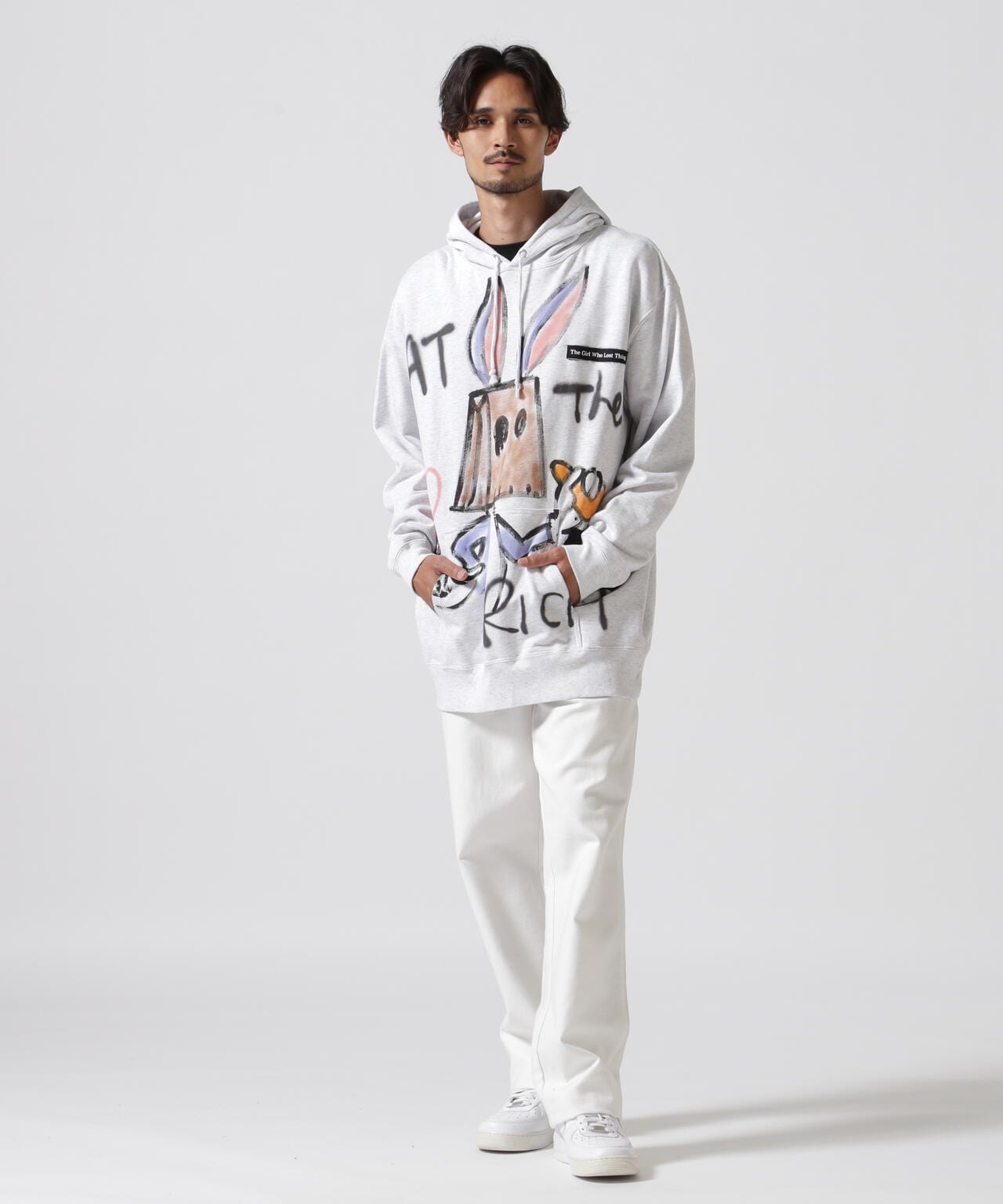guernika/ゲルニカ/Hand Painted Hoodie - ANONYMOUSE | ROYAL FLASH