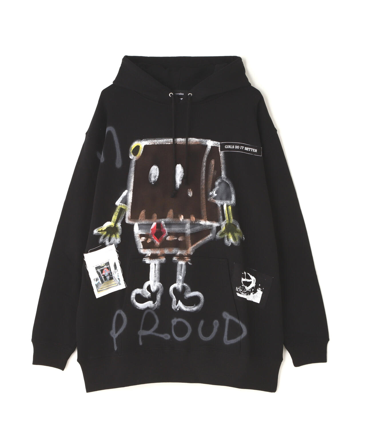 guernika/ゲルニカ/Hand Painted Hoodie - ANONYMOUSE