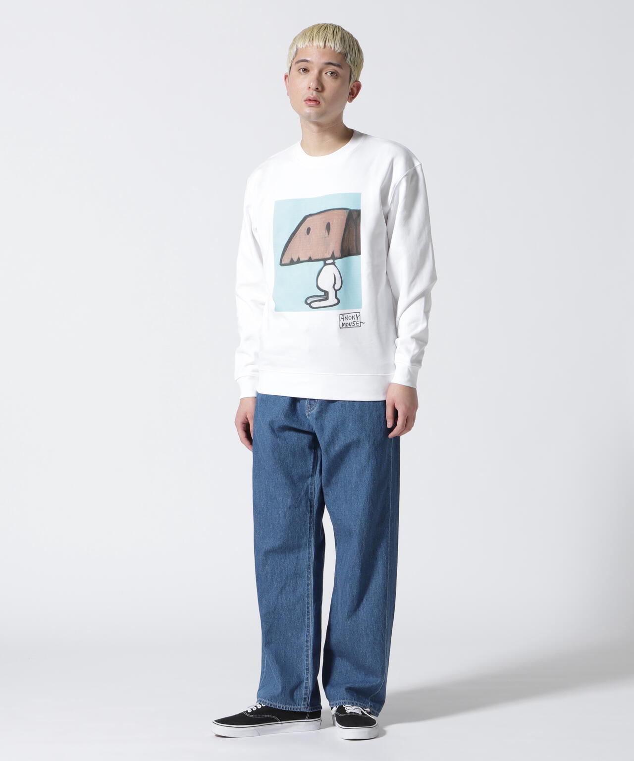 Guernika/ゲルニカ/ANONYMOUSE SWEAT SHIRT 02 | ROYAL FLASH