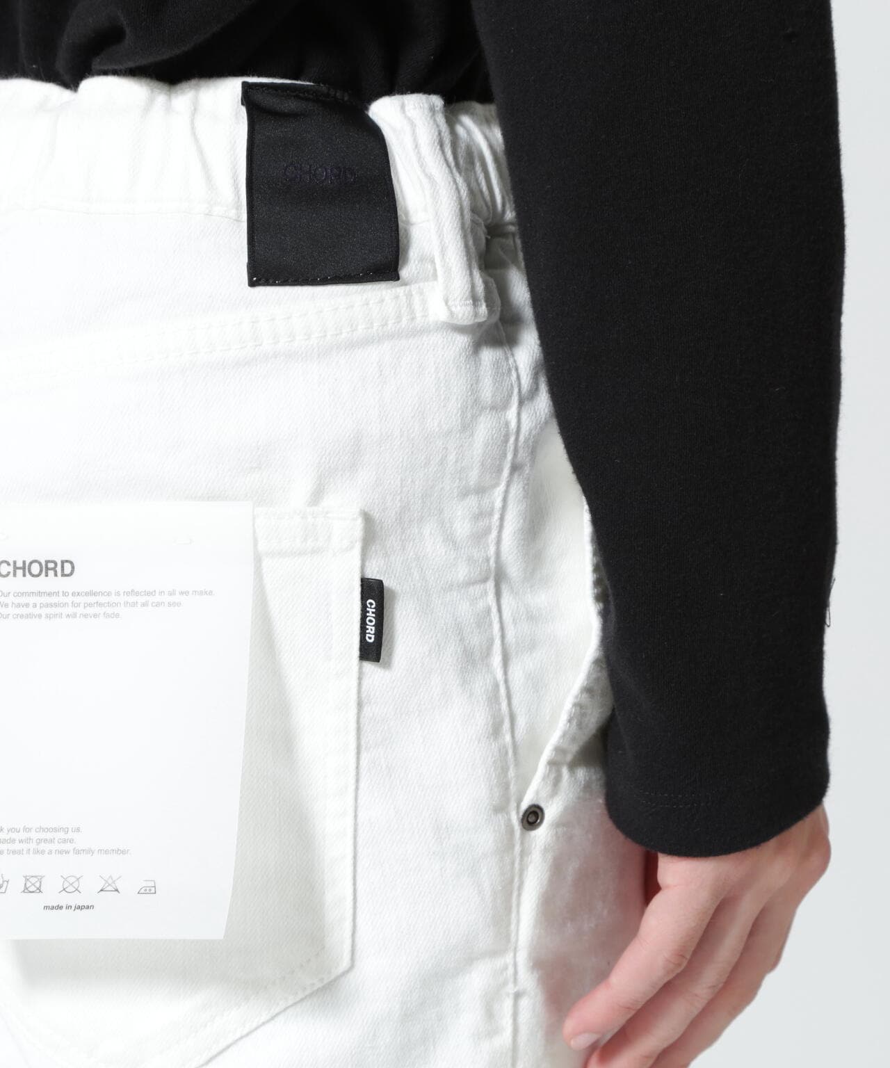 ロイヤルフラッシュ（ FLASH）/CHORD／コード／スリムイージーパンツ／WHITE CHORD/コード/スリムイージーパンツ/WHITE | ROYAL FLASH（ロイヤル