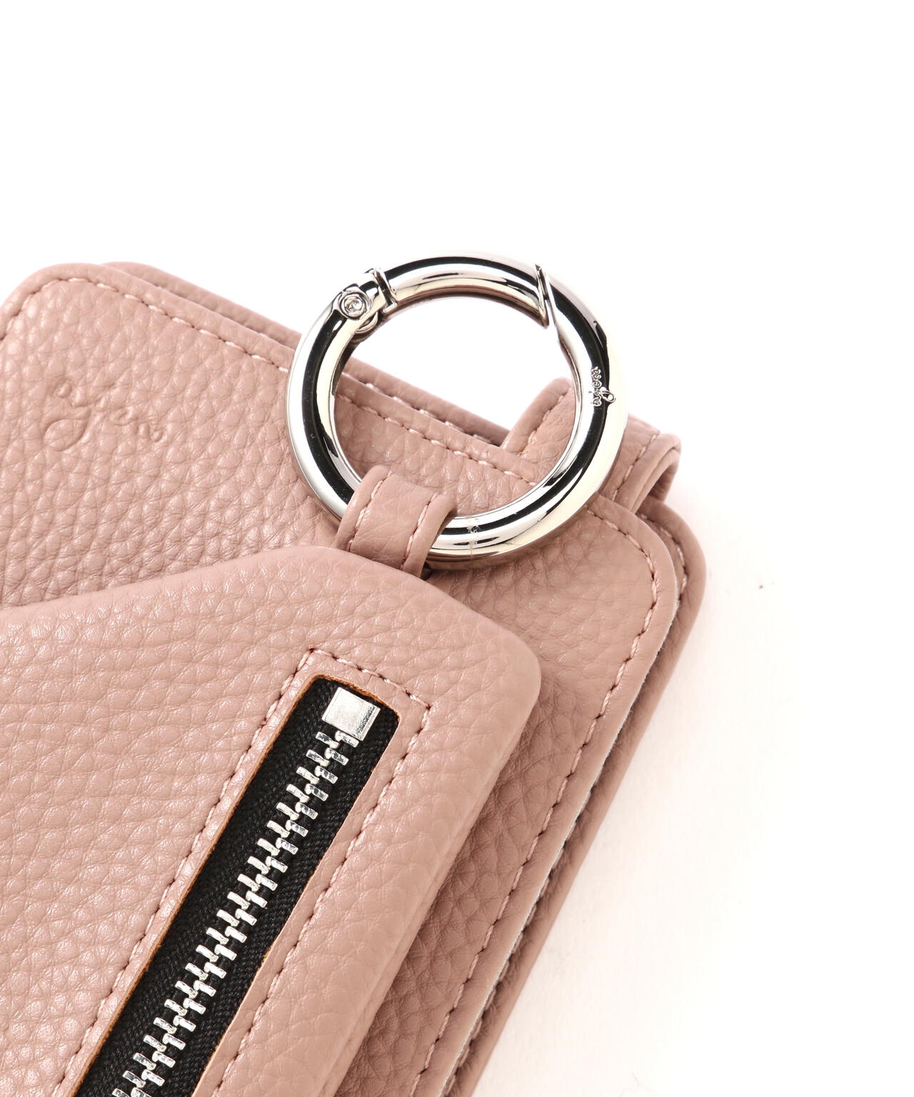 ajew/エジュー/【ひも付き マルチ対応 Mサイズ】zipphone case shoulder
