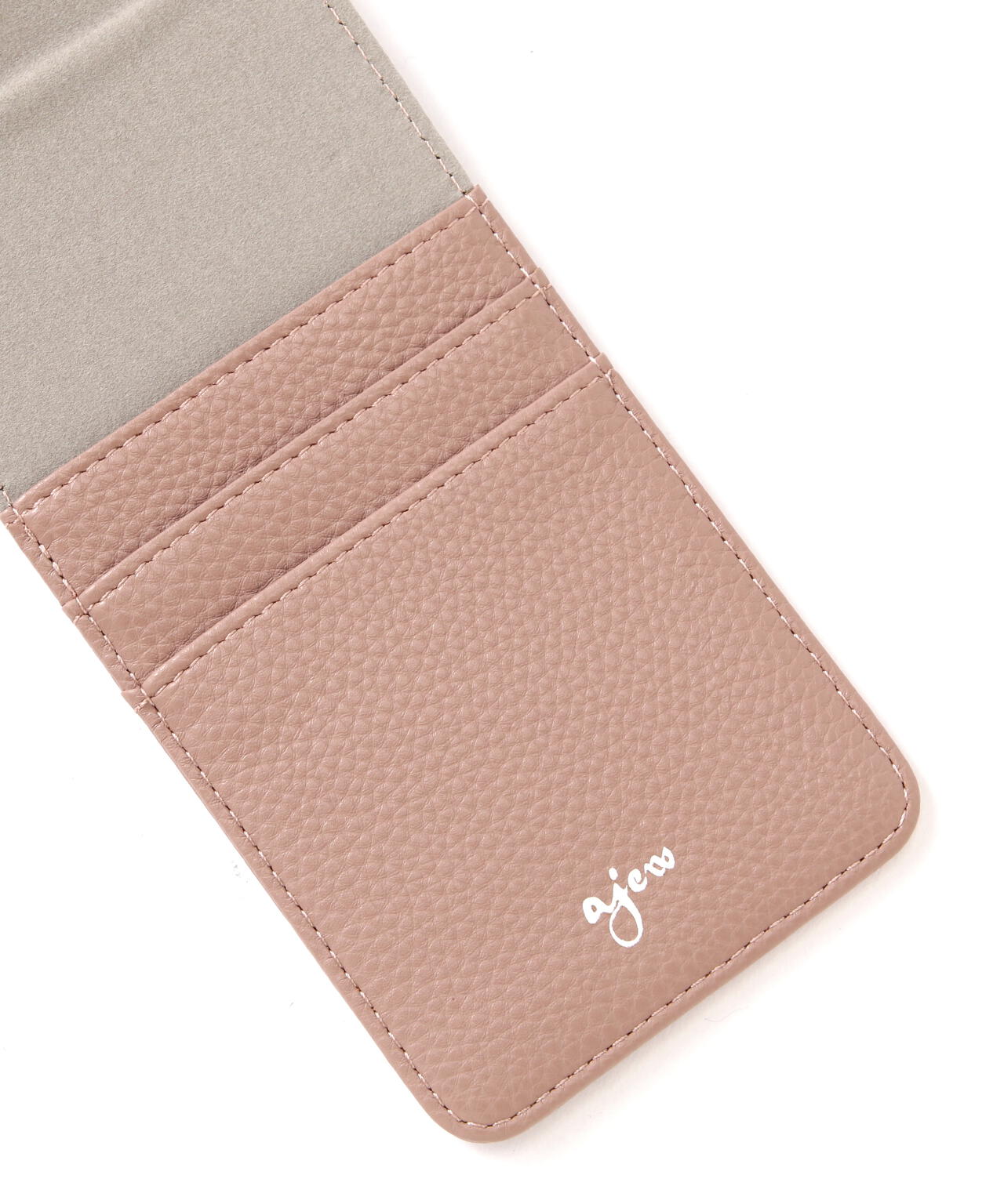 ajew/エジュー/【ひも付き マルチ対応 Mサイズ】zipphone case