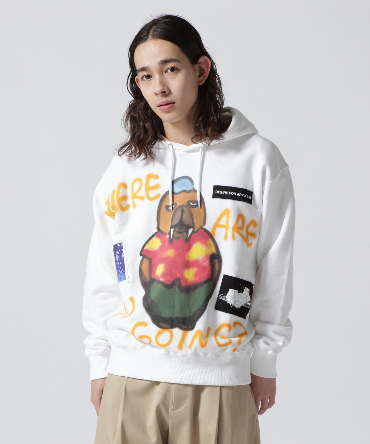 guernika/ゲルニカ/SHINICHIRO INUI×ODDTAXI/PAINT PARKA1 | ROYAL 
