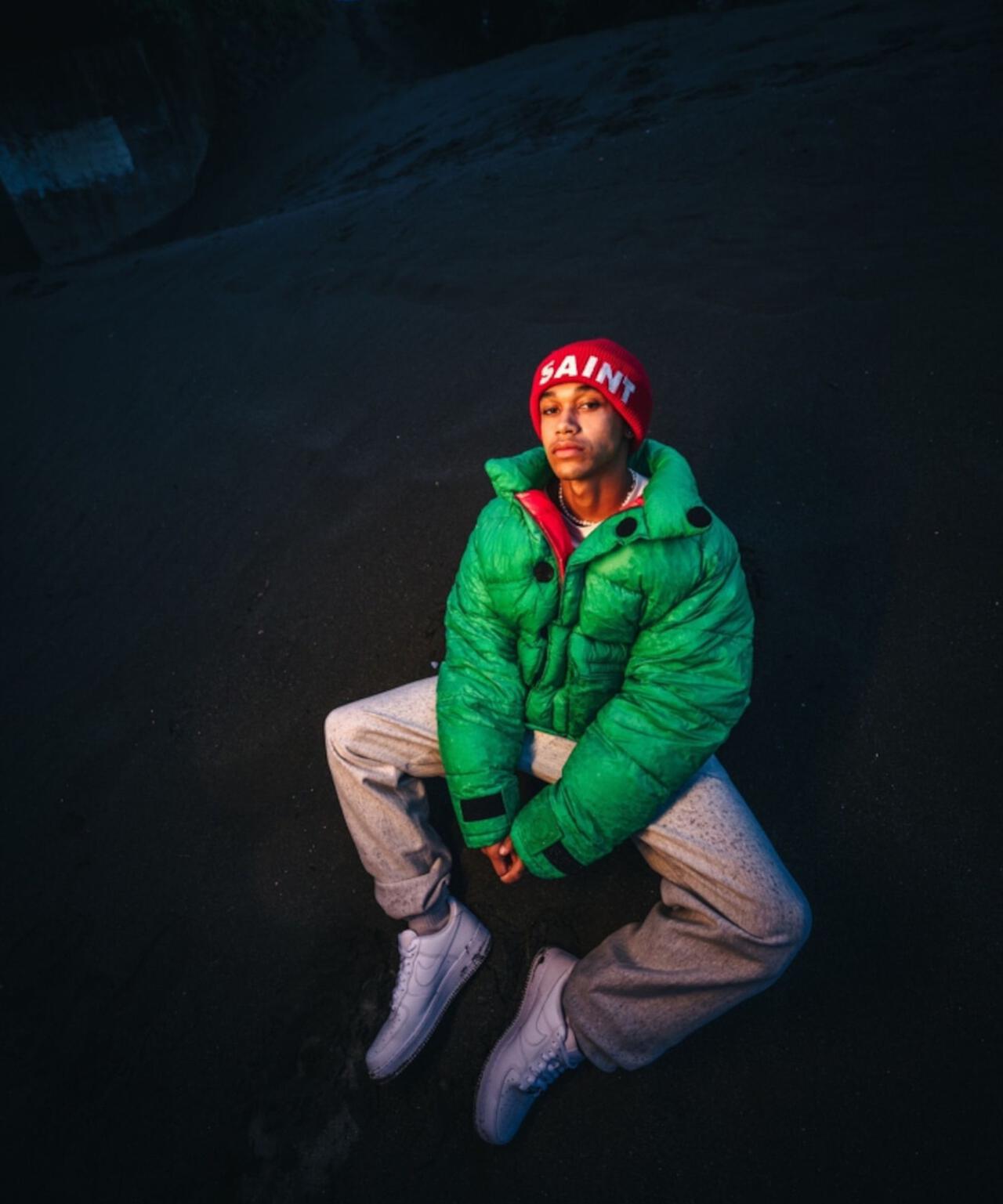 ロイヤルフラッシュ（ FLASH）/SAINT MICHAEL／セントマイケル／DOWN JACKET／GREEN SAINT MICHAEL/セントマイケル/DOWN JACKET/GREEN | ROYAL FLASH