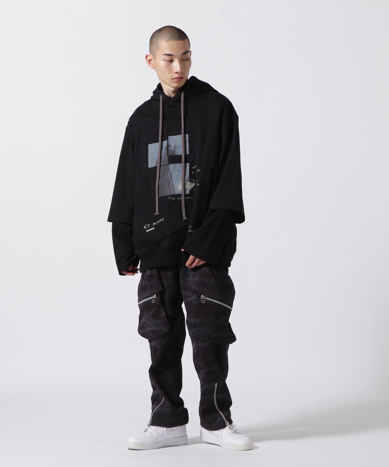 A.F ARTEFACT/エーエフ・アーティファクト/Dyed Pocket Long Pants