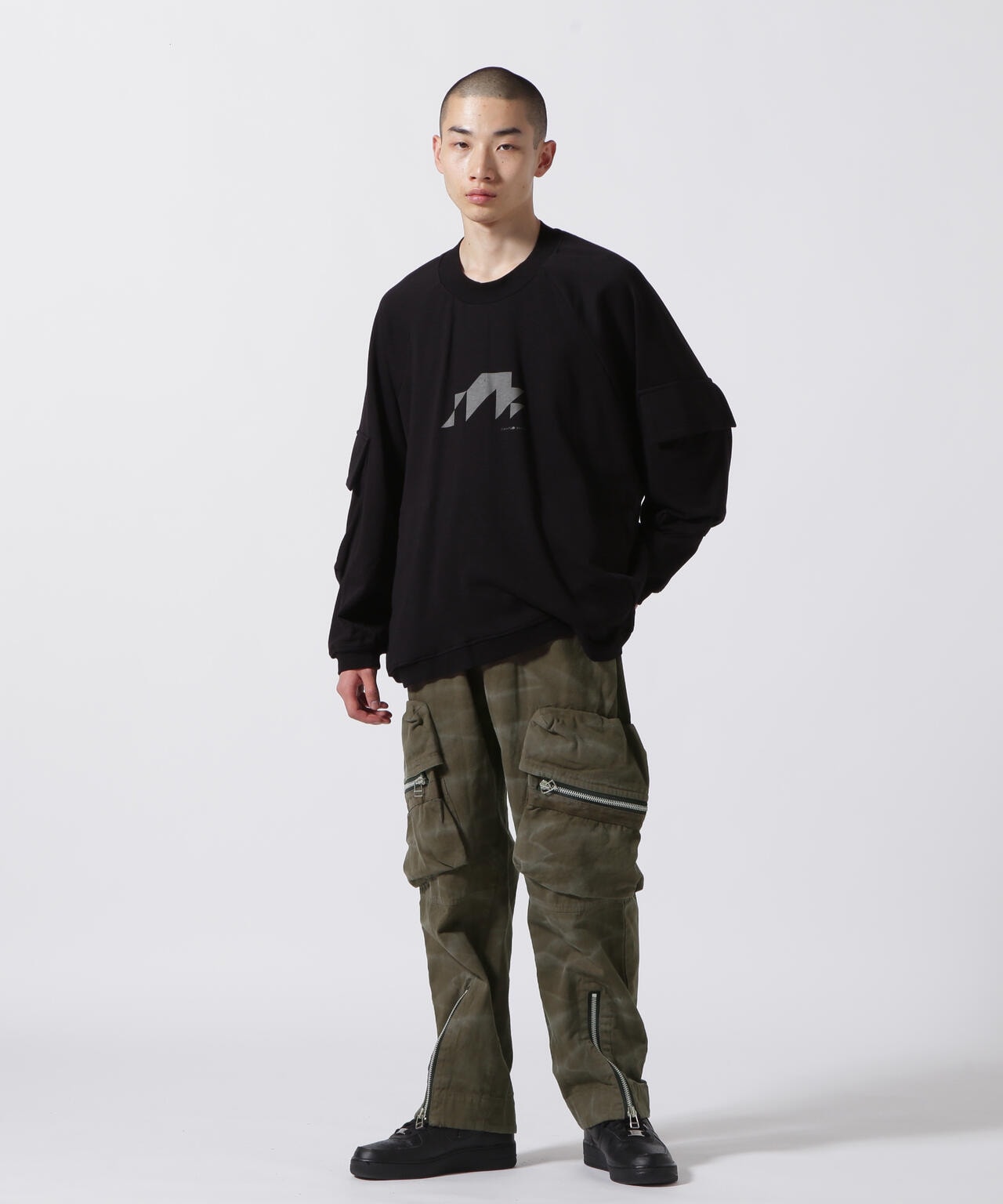 A.F ARTEFACT/エーエフ・アーティファクト/Dyed Pocket Long Pants