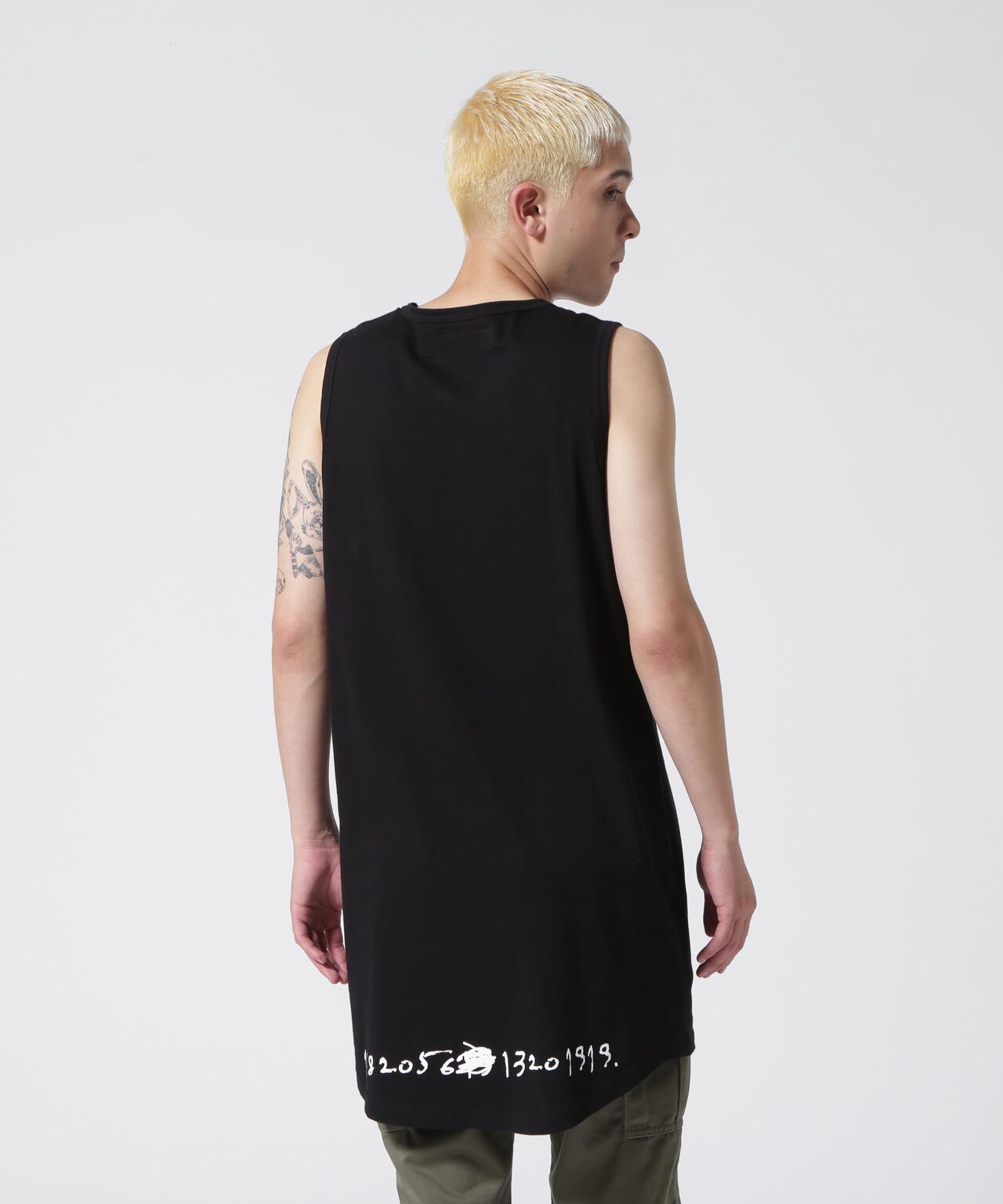 A.F ARTEFACT/エーエフ・アーティファクト/別注 Long Tank Top