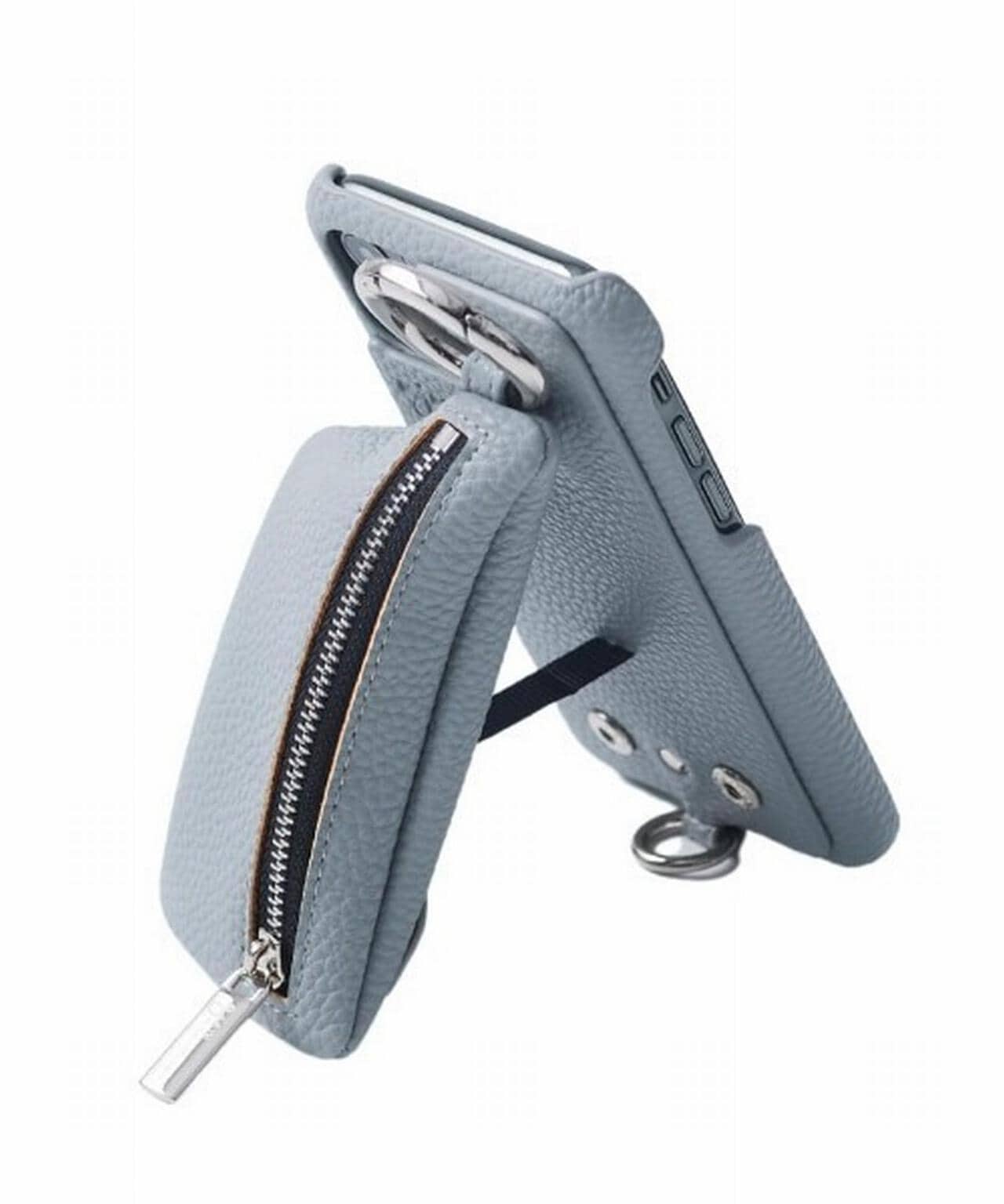 ajew iPhone7 ケース ハードケース beige カード収納ケース iPhone