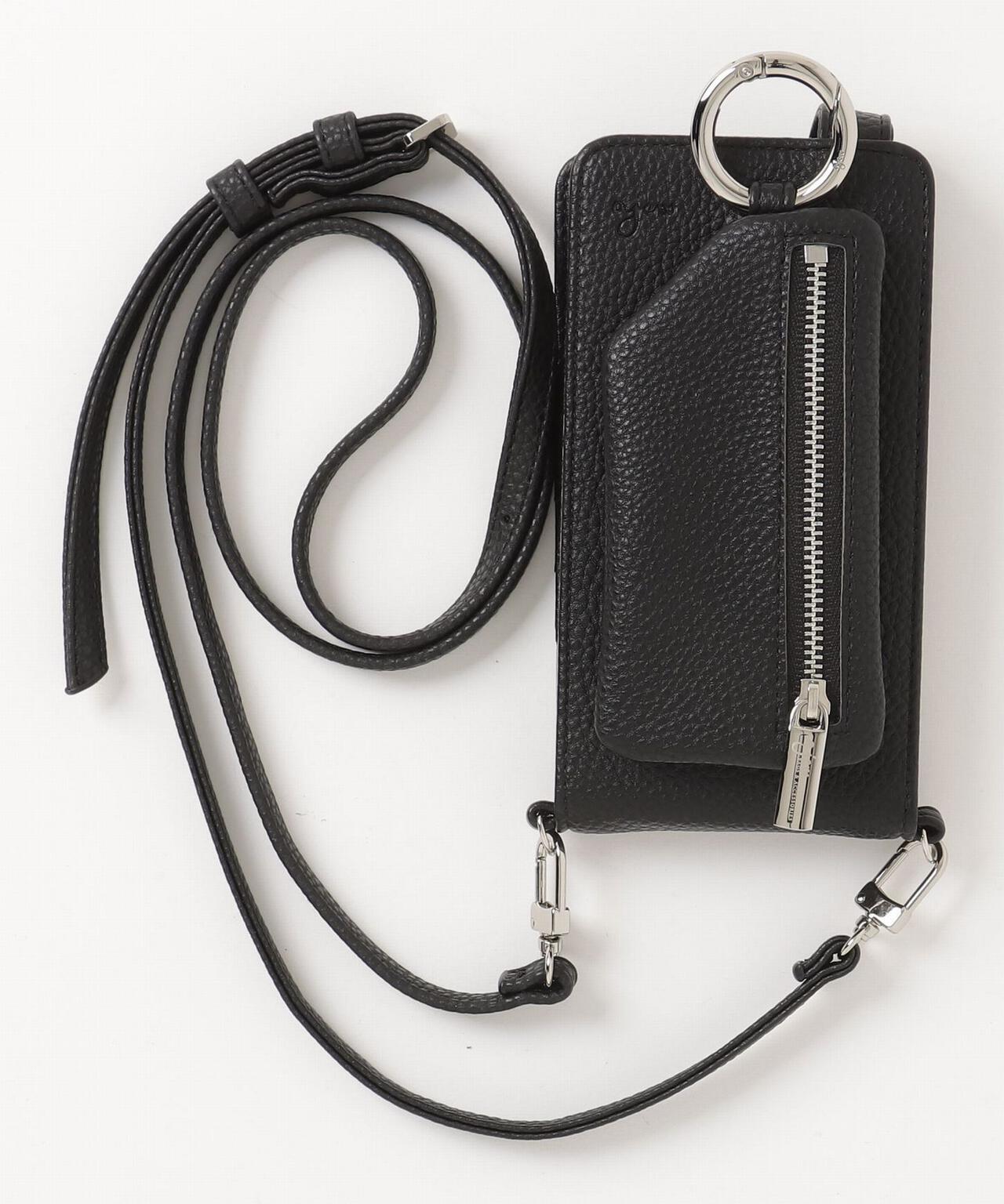 ajew/エジュー/【ひも付き マルチ対応 Sサイズ】 zipphone case