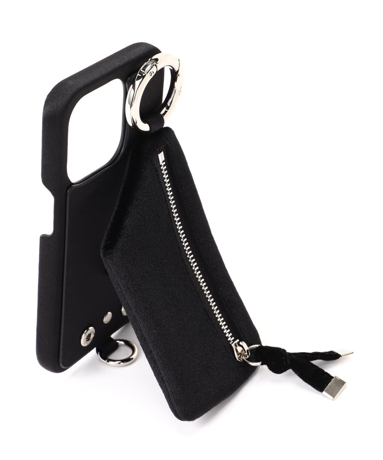 ajew エジュー ajew/エジュー/SATIN DRESS CASE SHOULDER iPhone14Pro | ROYAL FLASH