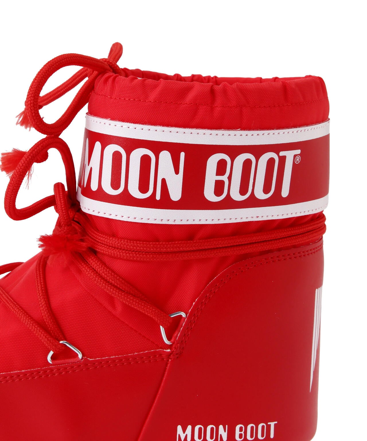 MOON BOOT/ムーンブーツ/アイコンローブラックナイロンブーツ