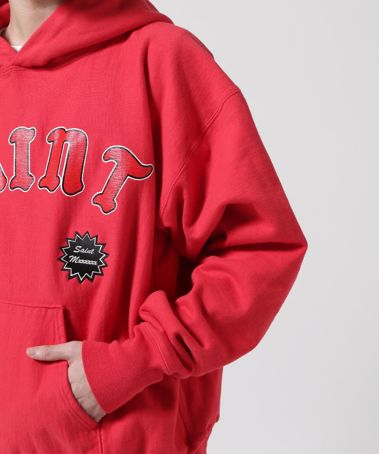 SAINT MICHAEL/セント マイケル/HOODIE/ARCH SAINT/RED | ROYAL FLASH