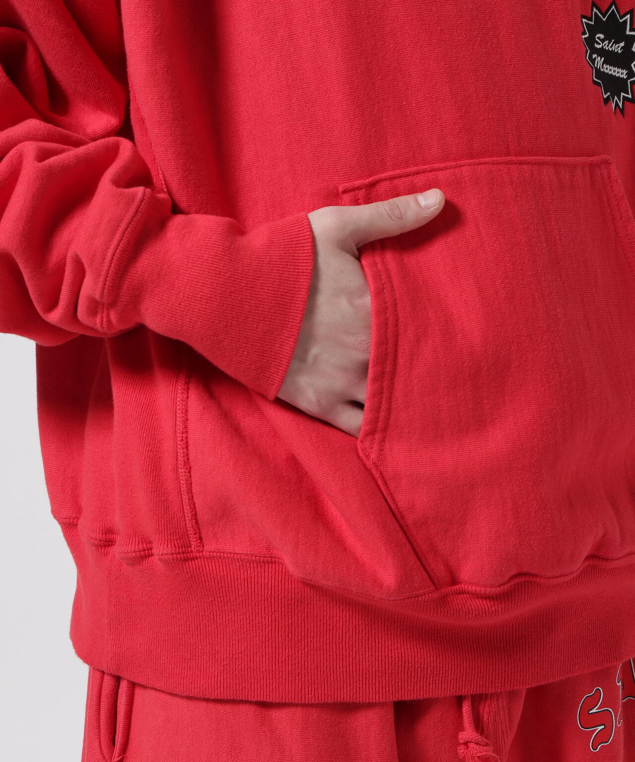 SAINT MICHAEL/セント マイケル/HOODIE/ARCH SAINT/RED | ROYAL FLASH