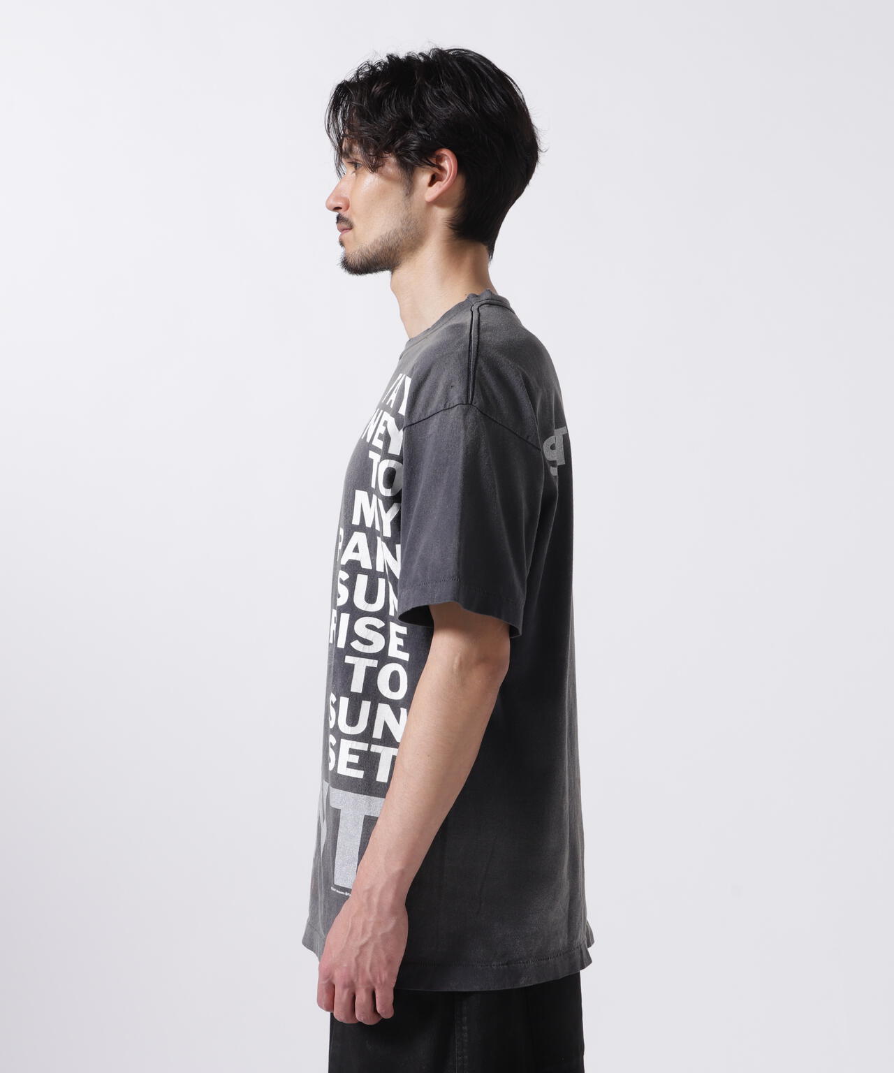 SAINT MICHAEL/セント マイケル×PTP/SS TEE/STAY REAL/BLK | ROYAL