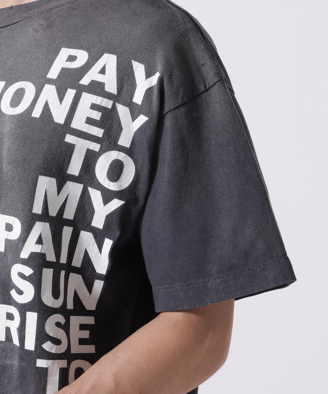 SAINT MICHAEL/セント マイケル×PTP/SS TEE/STAY REAL/BLK | ROYAL