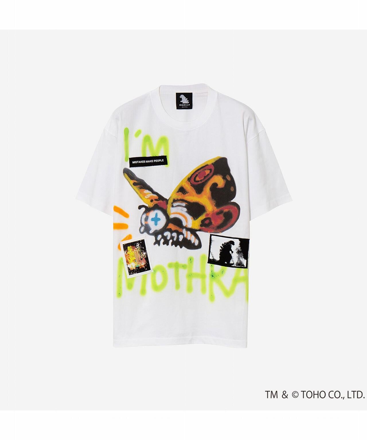 Guernika×Godzilla/ゲルニカ/PAINT T SHIRT/MOTHRA | ROYAL FLASH