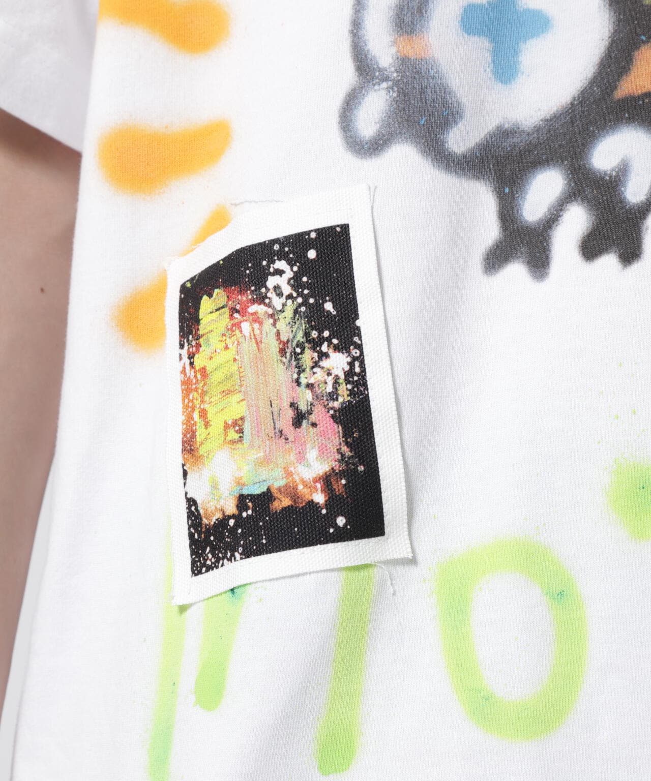 Guernika×Godzilla/ゲルニカ/PAINT T SHIRT/MOTHRA | ROYAL FLASH