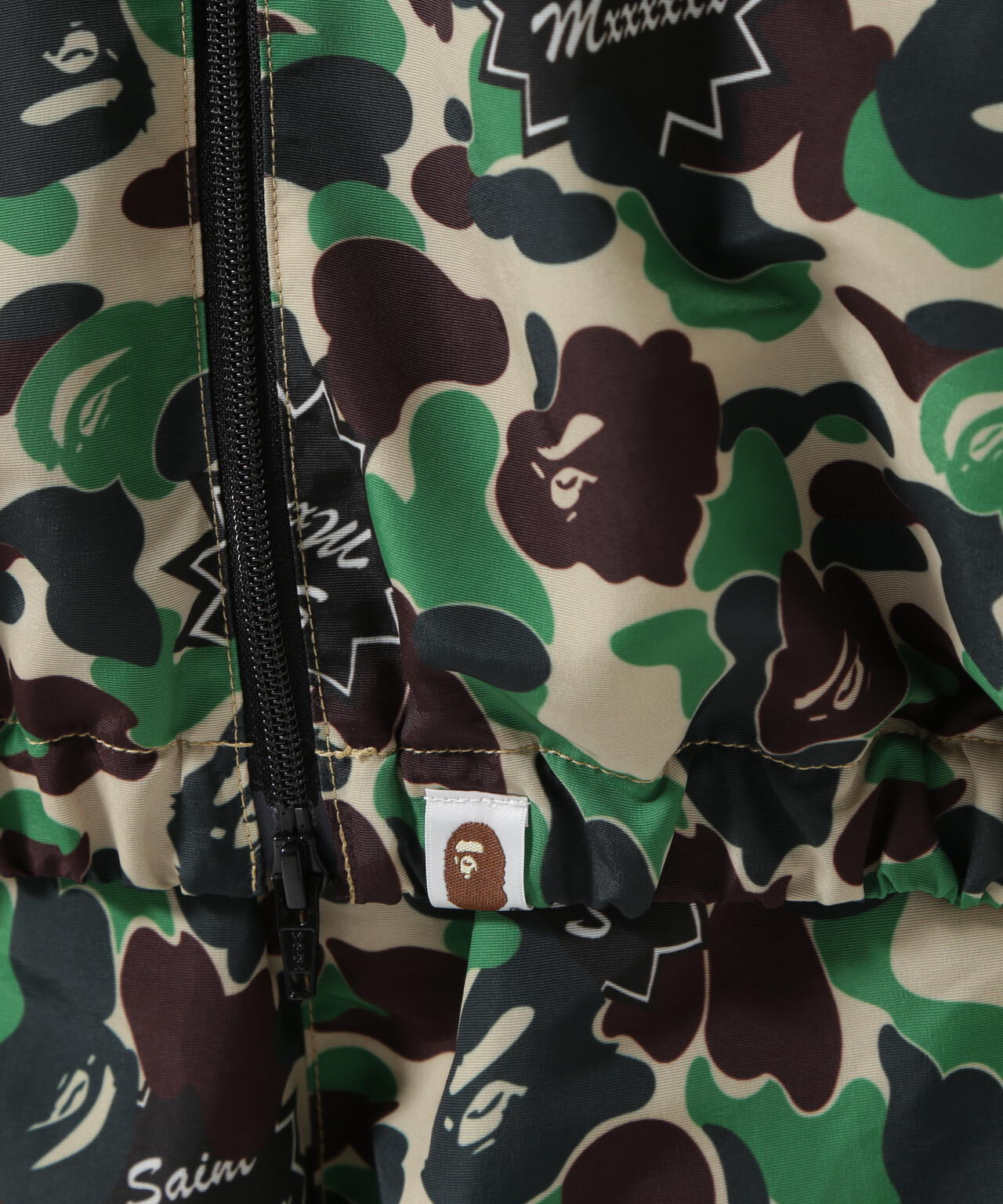 SAINT MICHAEL × APE セントマイケル トラックジャケット 迷彩 SAINT MICHAEL × APE セントマイケル トラックジャケット 迷彩