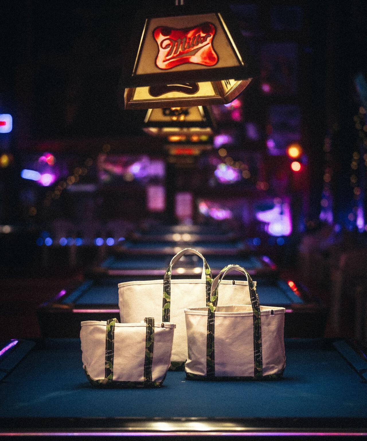 セントマイケル×ア・ベイシング・エイプ TOTE BAG (Large) SAINT MICHAEL/セントマイケル×ア・ベイシング・エイプ/TOTE BAG/LARGE