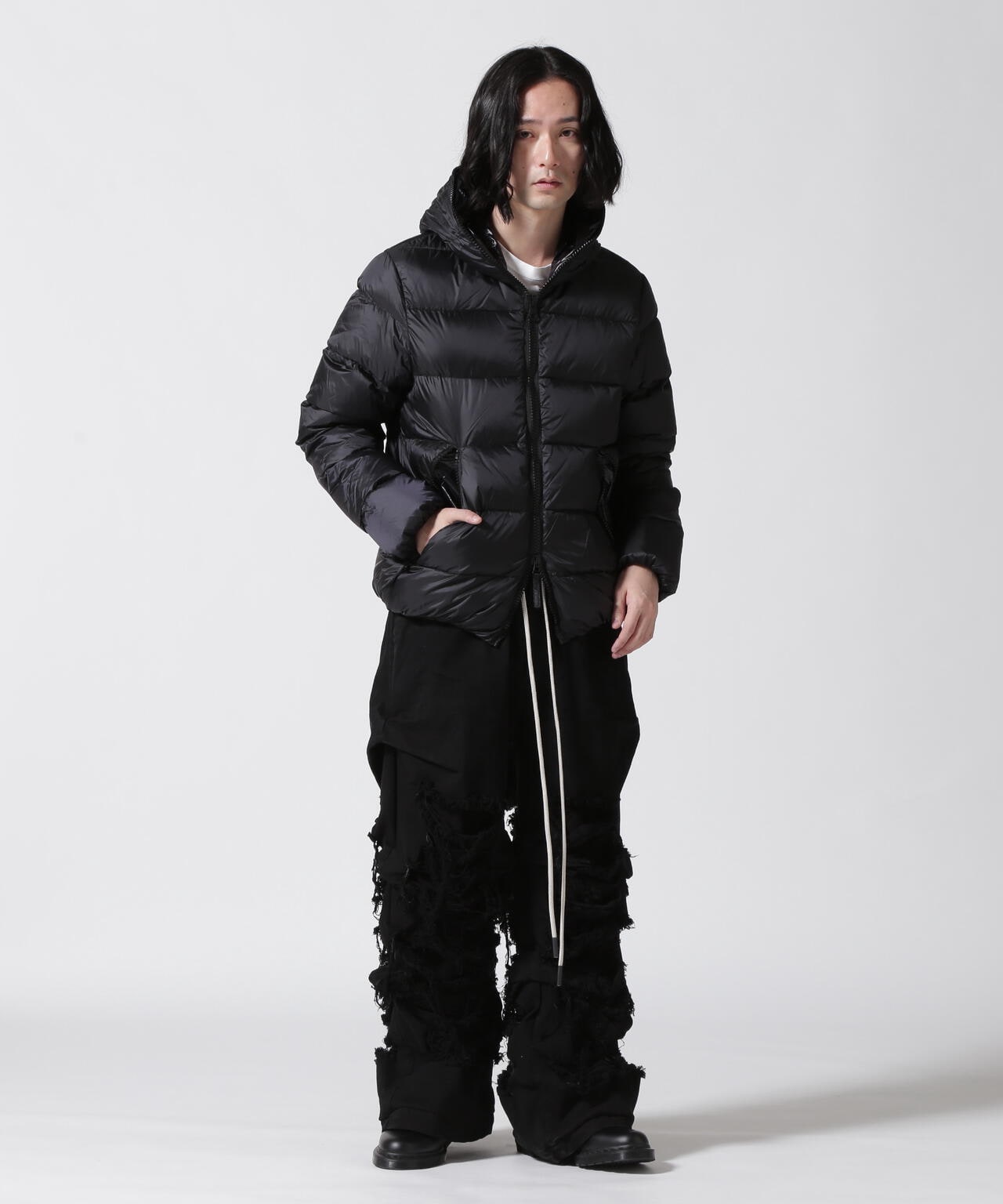 ロイヤルフラッシュ（ FLASH）/A．F ARTEFACT／Damage Denim Tuck Wide Pants A.F ARTEFACT/Damage Denim Tuck Wide Pants | ROYAL FLASH（ロイヤル