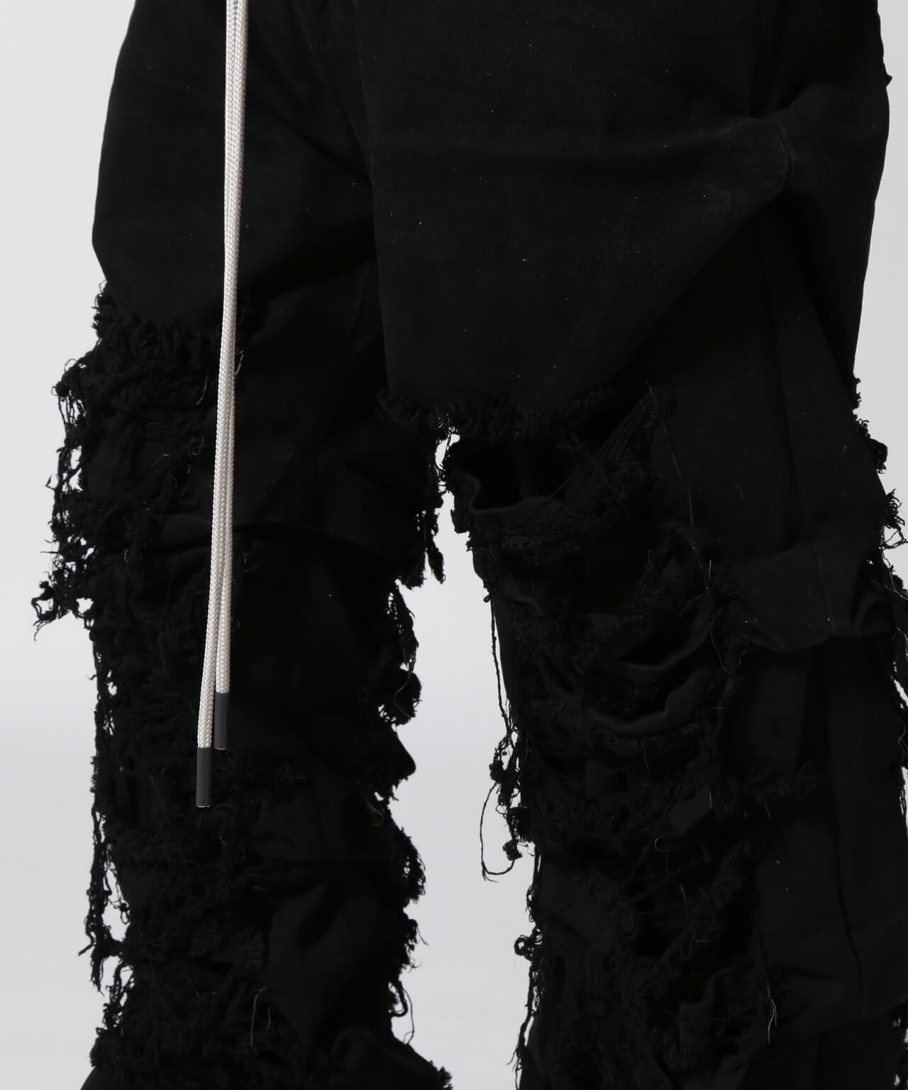 A.F ARTEFACT/Damage Denim Tuck Wide Pants | ROYAL FLASH（ロイヤル