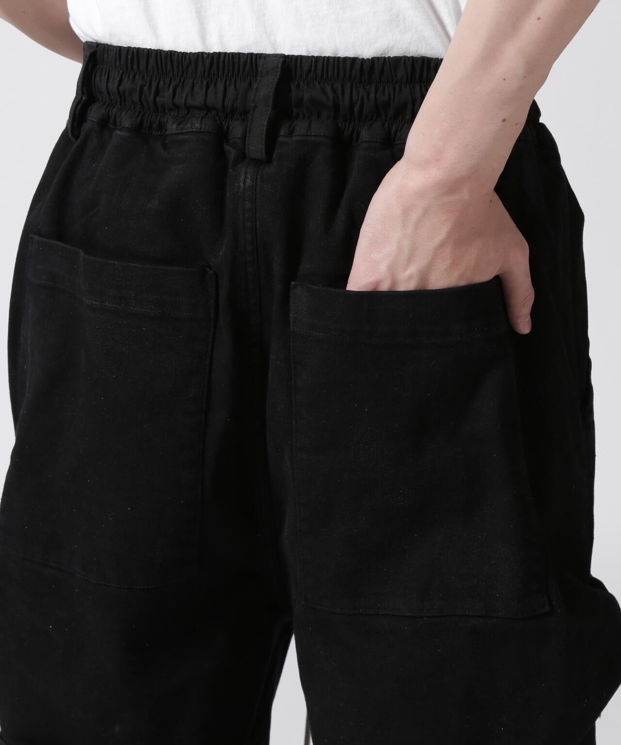 A.F ARTEFACT/Damage Denim Tuck Wide Pants | ROYAL FLASH（ロイヤル
