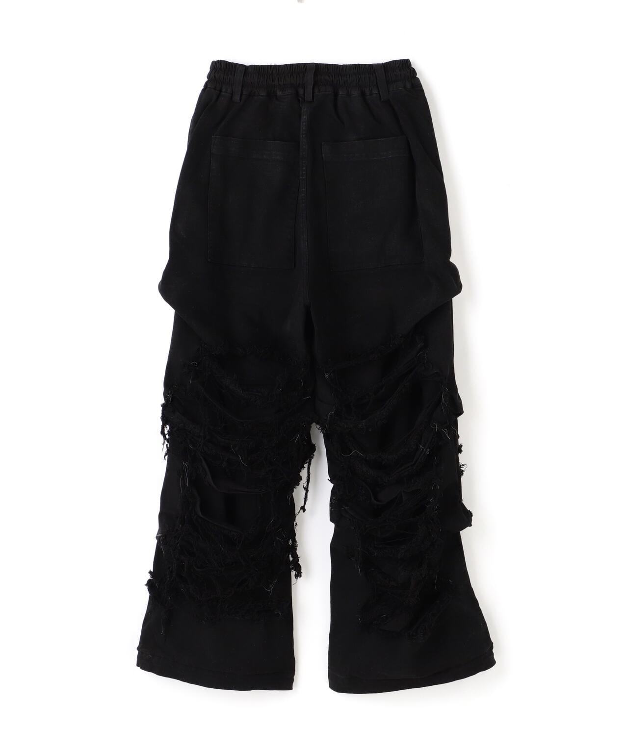A.F ARTEFACT/Damage Denim Tuck Wide Pants | ROYAL FLASH（ロイヤル