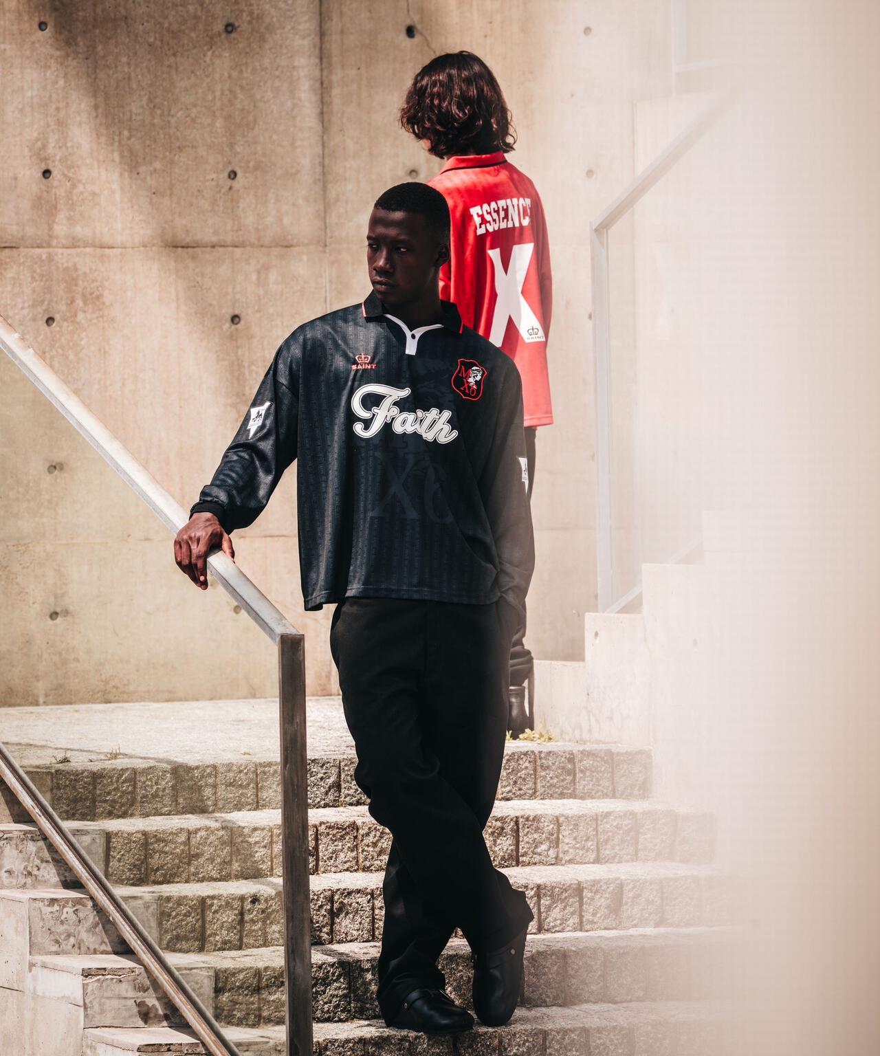 SAINT MICHAEL/セントマイケル/SOCCER SHIRT/FAITH/RED | ROYAL FLASH