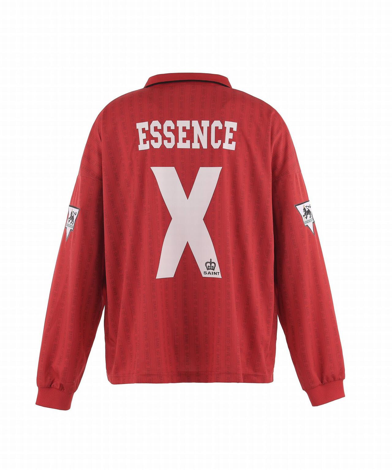 SAINT MICHAEL/セントマイケル/SOCCER SHIRT/FAITH/RED | ROYAL FLASH