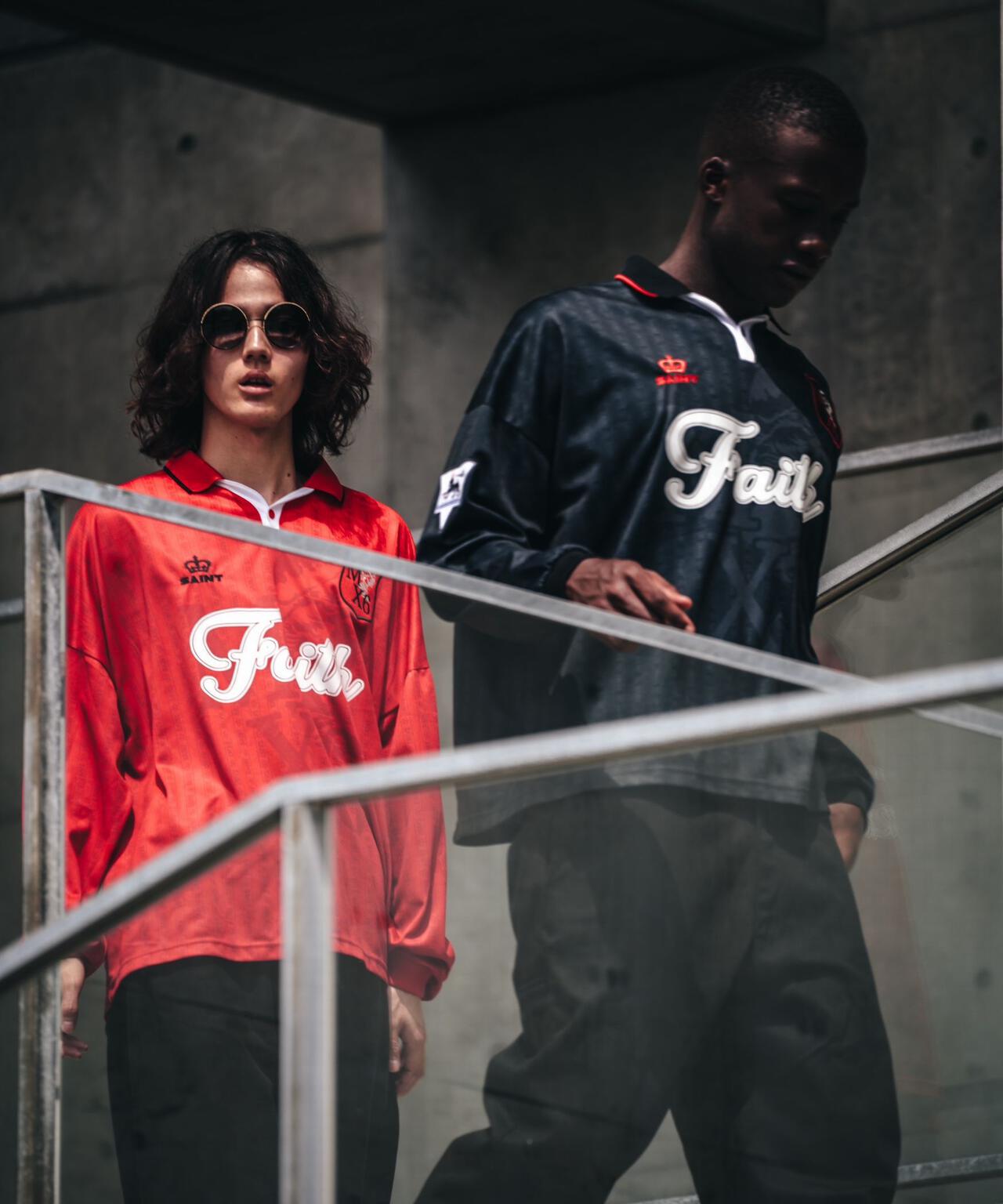 SAINT MICHAEL/セントマイケル/SOCCER SHIRT/FAITH/RED | ROYAL FLASH