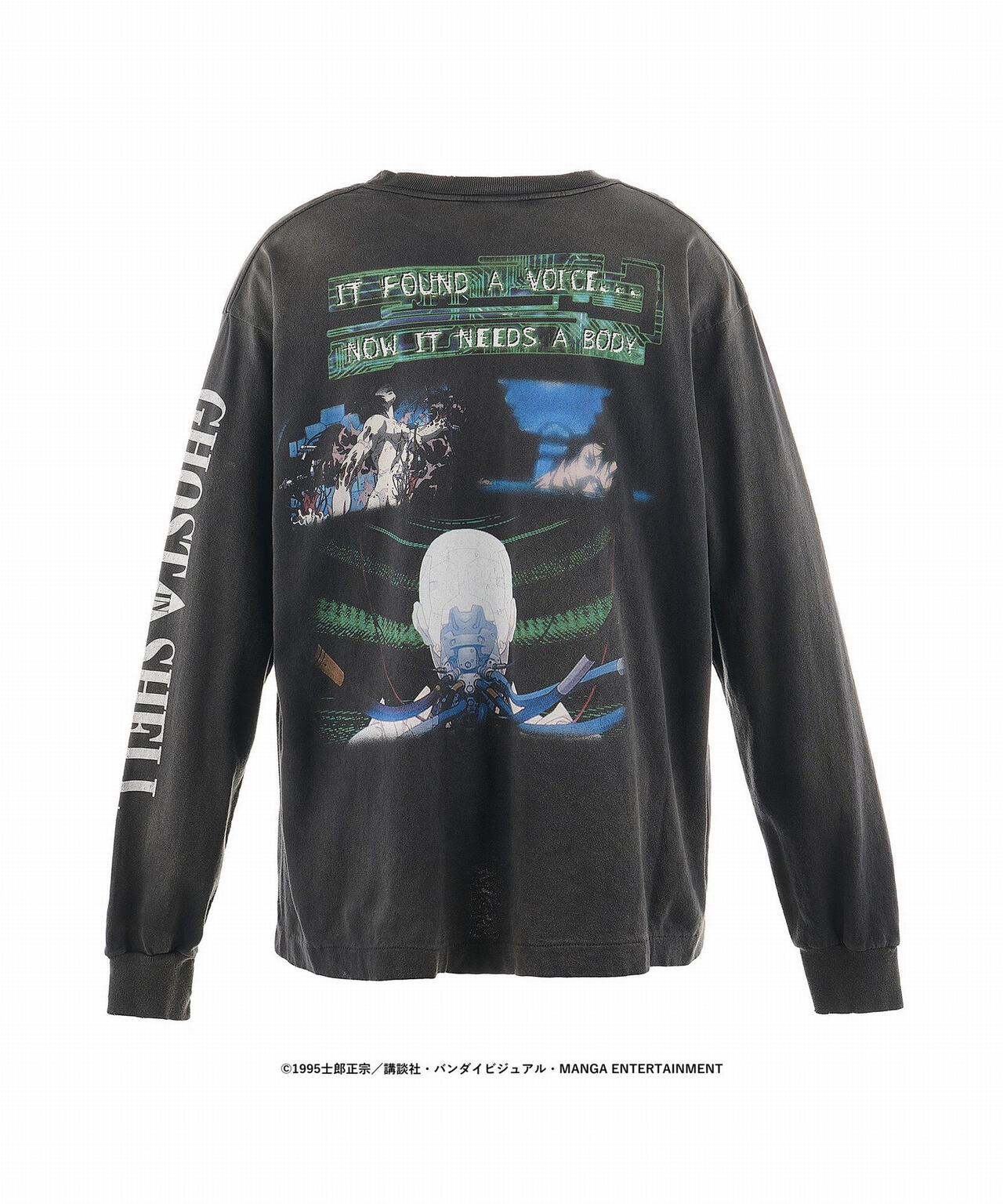 ロイヤルフラッシュ（ FLASH）/SAINT MICHAEL／セントマイケル／GS_LS TEE／ILYA GITS／BLACK SAINT MICHAEL/セントマイケル/GS_LS TEE/ILYA GITS/BLACK | ROYAL