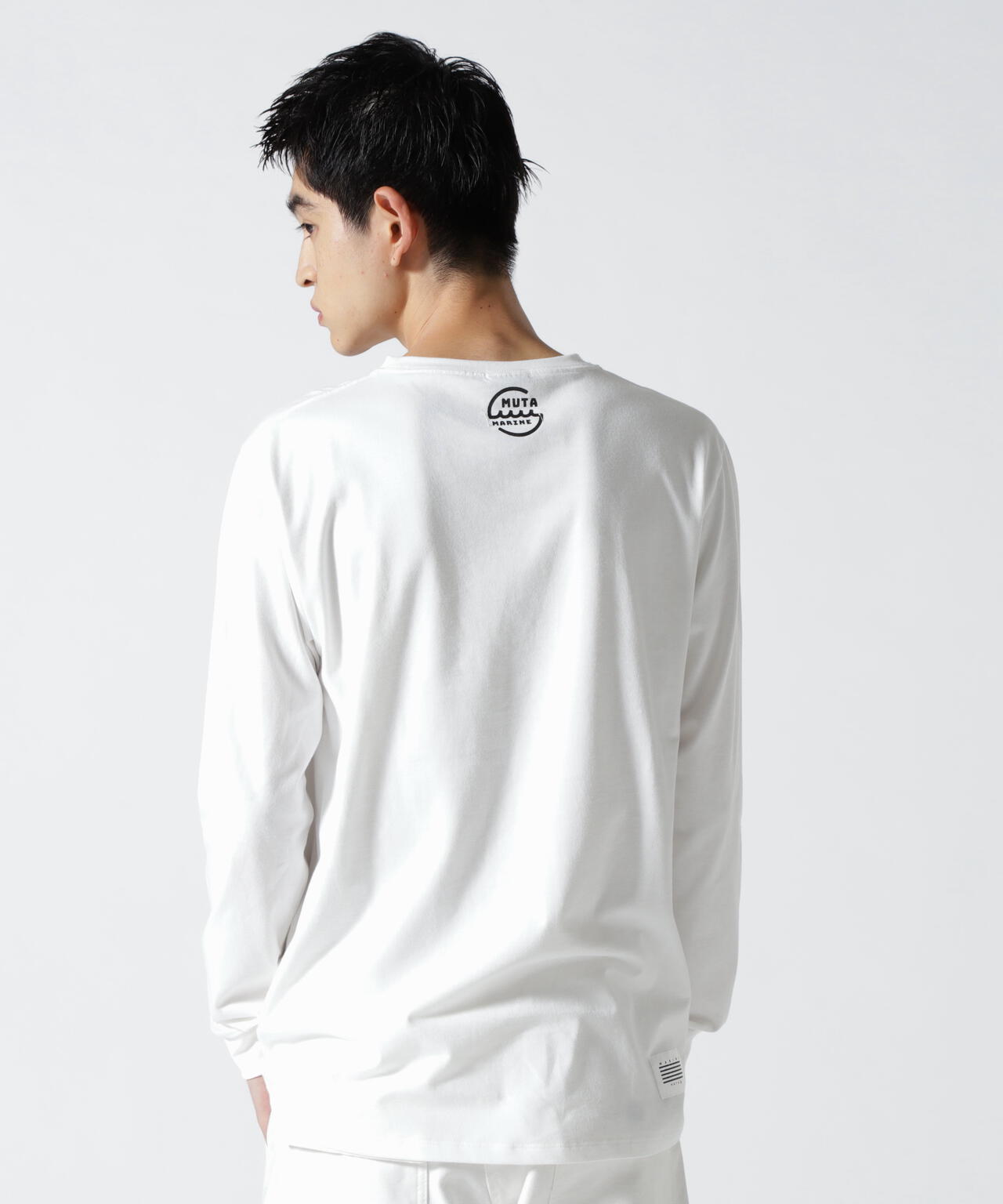 muta MARINE/ムータ マリン/別注Emboss Frocky LS TEE | ROYAL FLASH